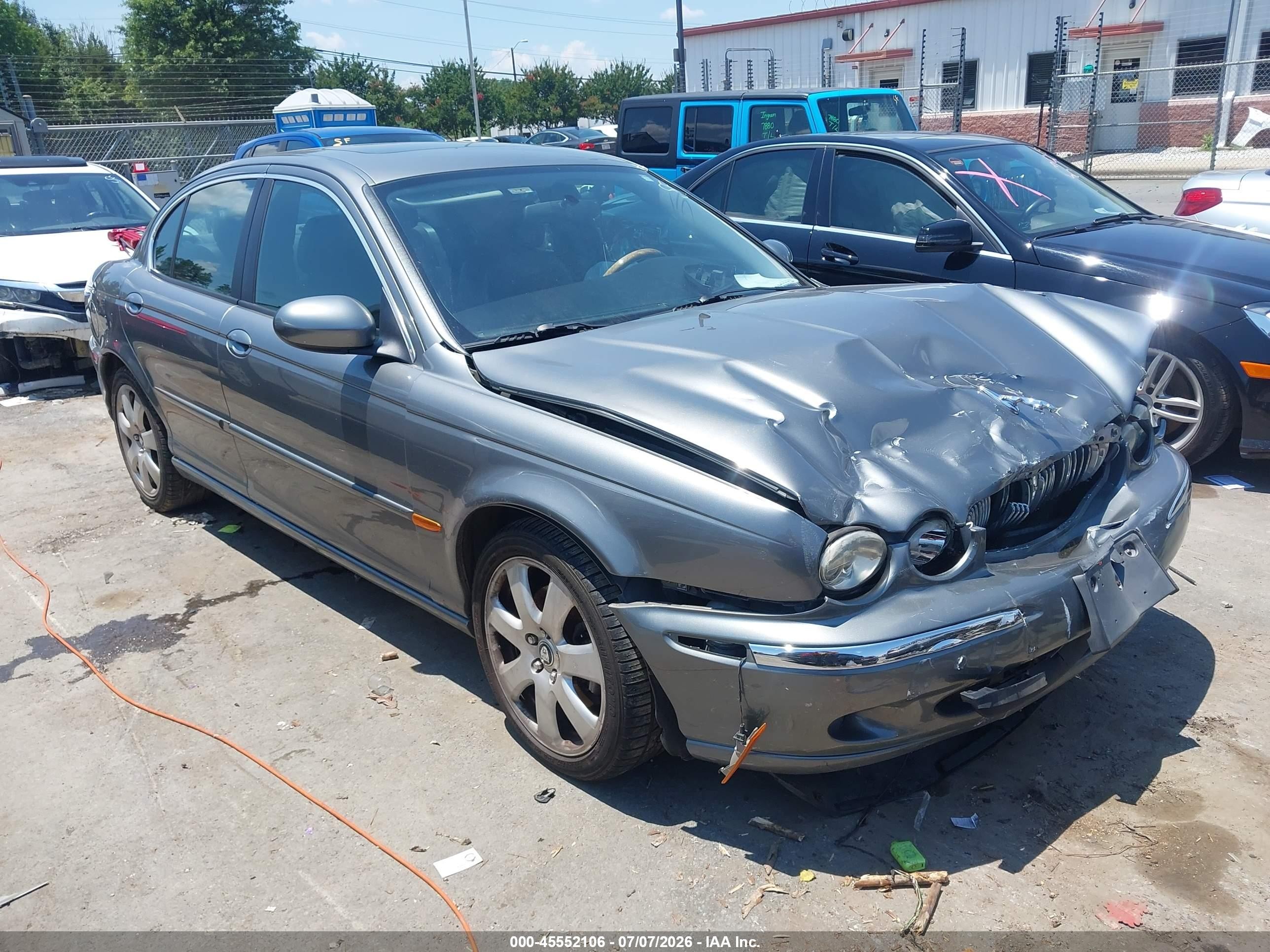 2005 Jaguar X-type 3.0 Gray vin: SAJWA51A65WE60221