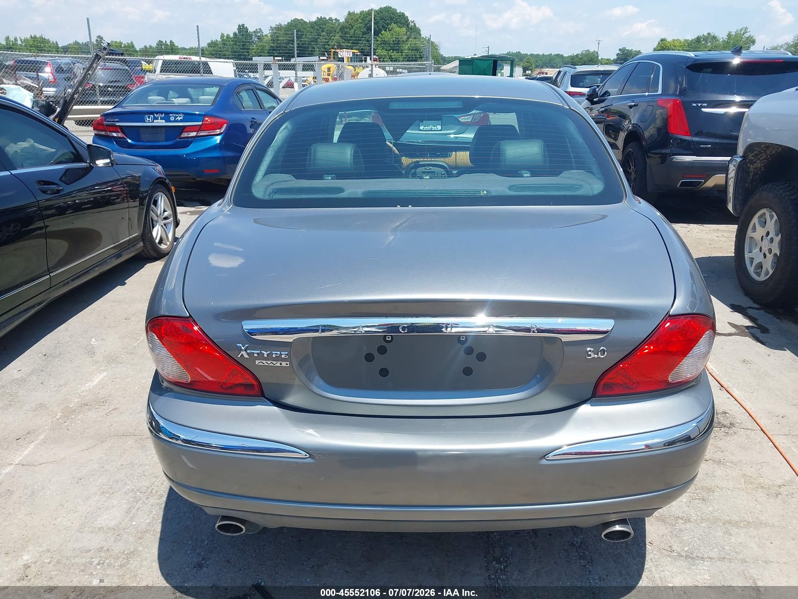 2005 Jaguar X-type 3.0 Gray vin: SAJWA51A65WE60221