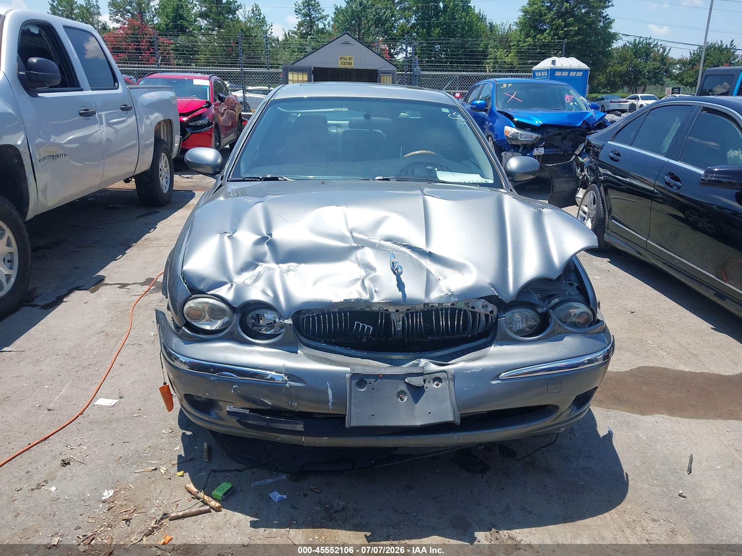 2005 Jaguar X-type 3.0 Gray vin: SAJWA51A65WE60221