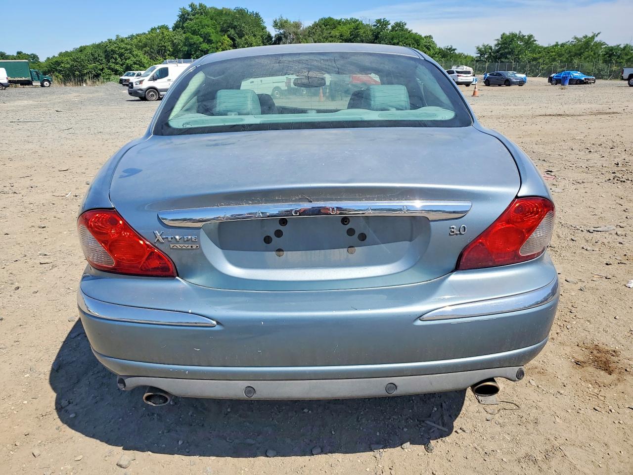 2006 Jaguar X-type 3.0 Синий vin: SAJWA51A66WE86318