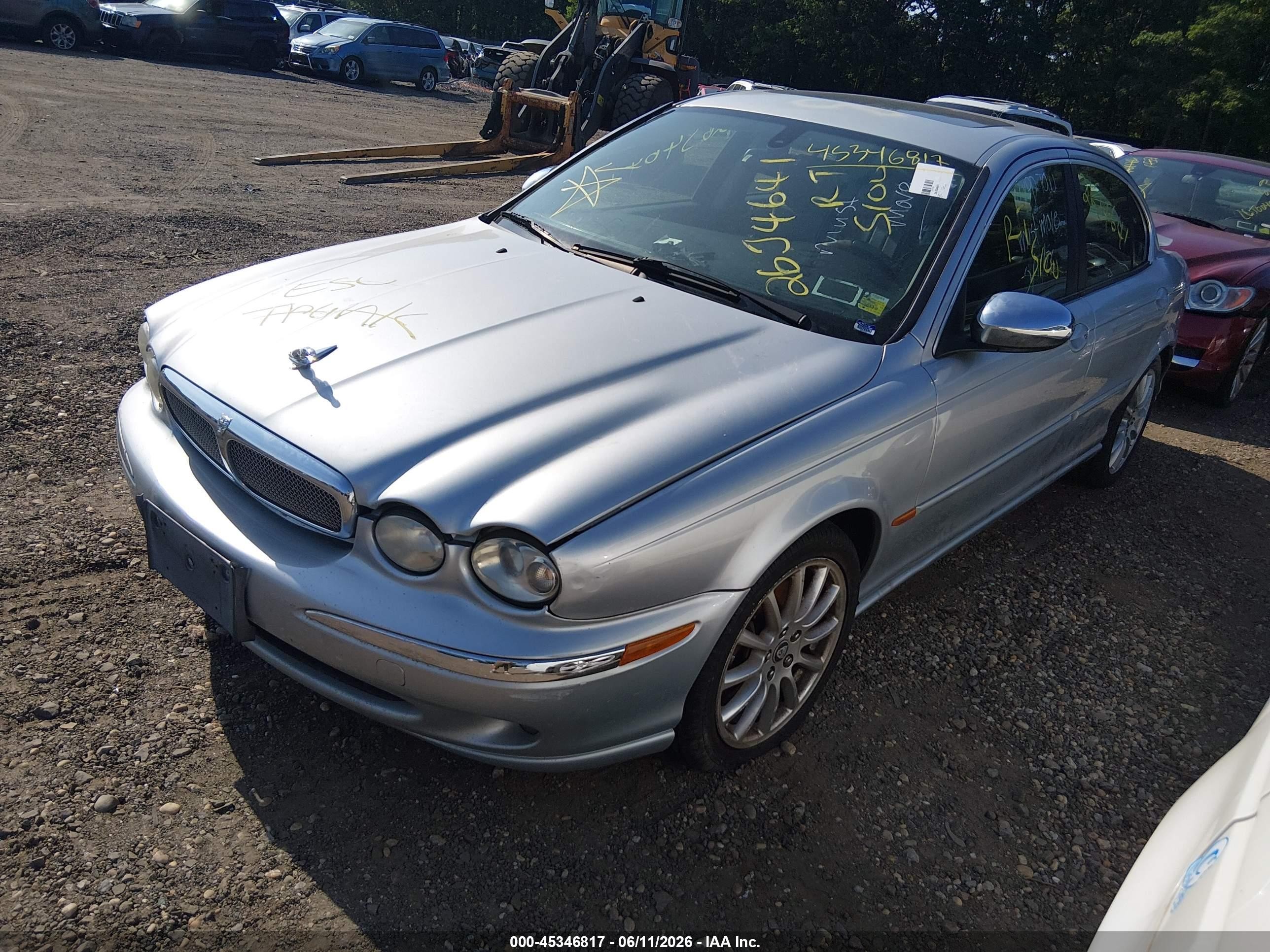 2007 Jaguar X-type 3.0 Gray vin: SAJWA51A67WJ14525