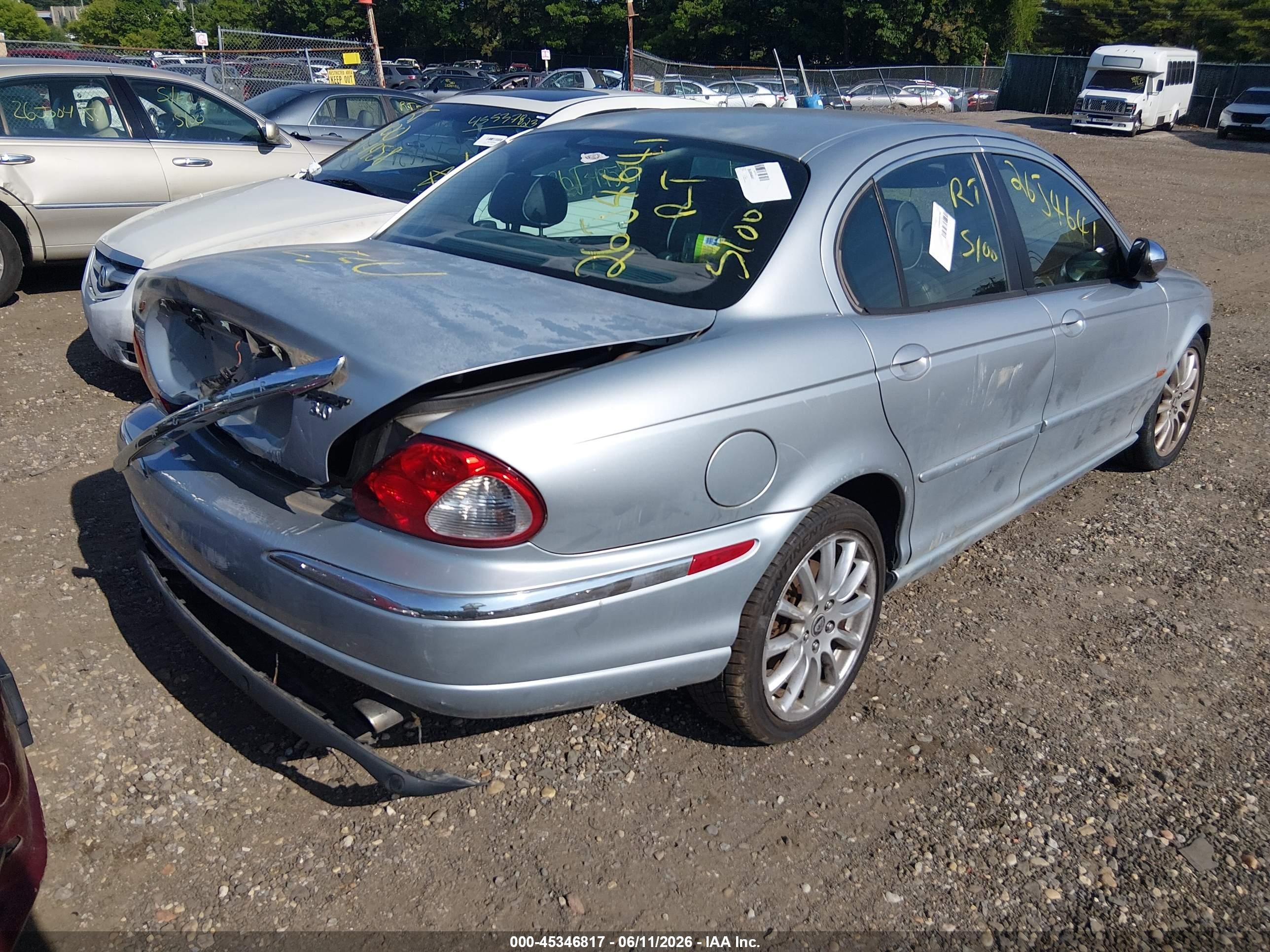 2007 Jaguar X-type 3.0 Gray vin: SAJWA51A67WJ14525