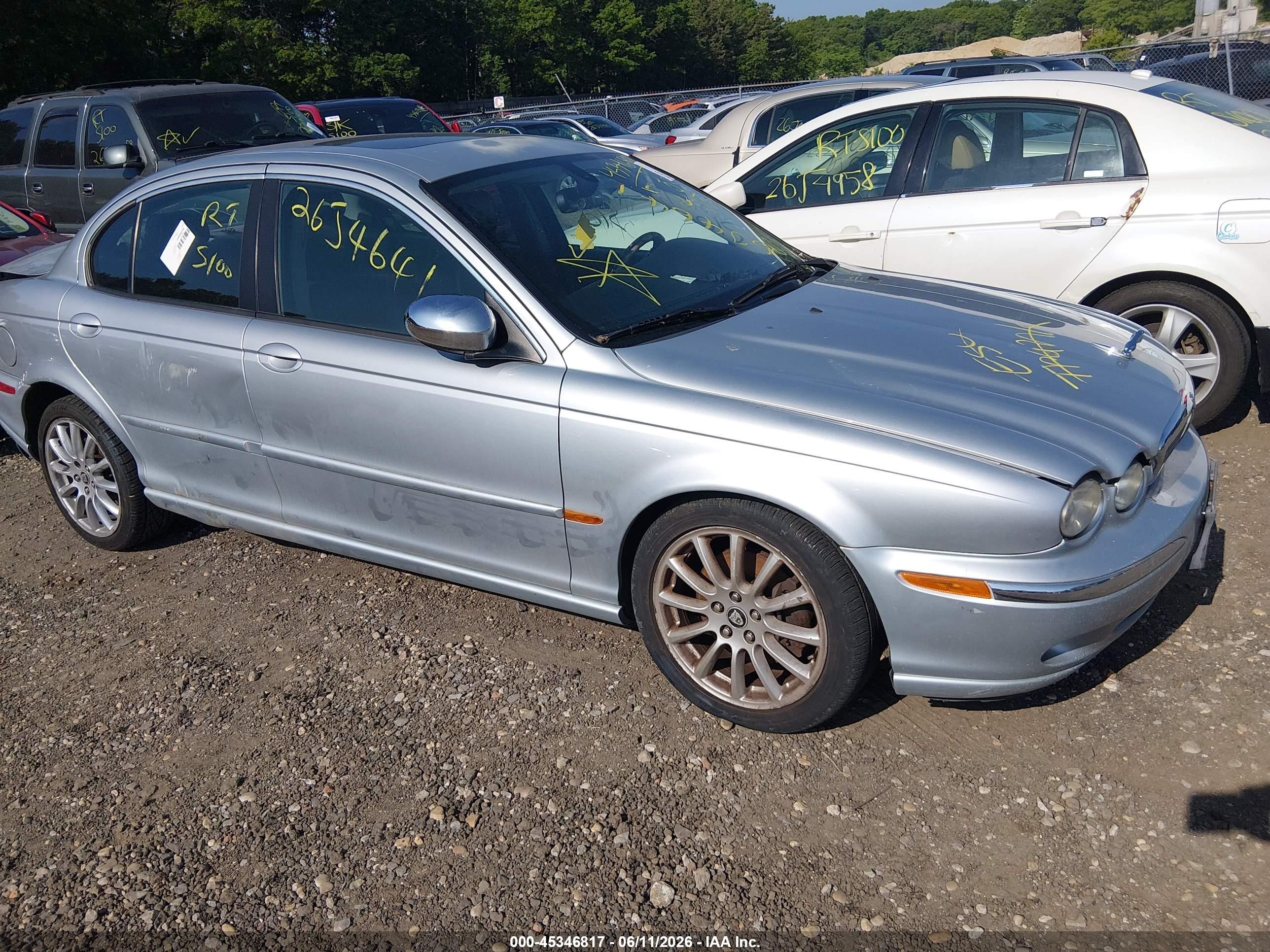 2007 Jaguar X-type 3.0 Gray vin: SAJWA51A67WJ14525