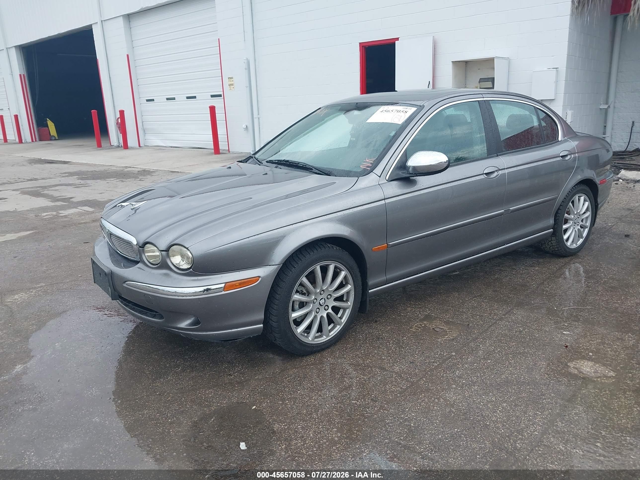 2007 Jaguar X-type 3.0 Gray vin: SAJWA51A67WJ22107