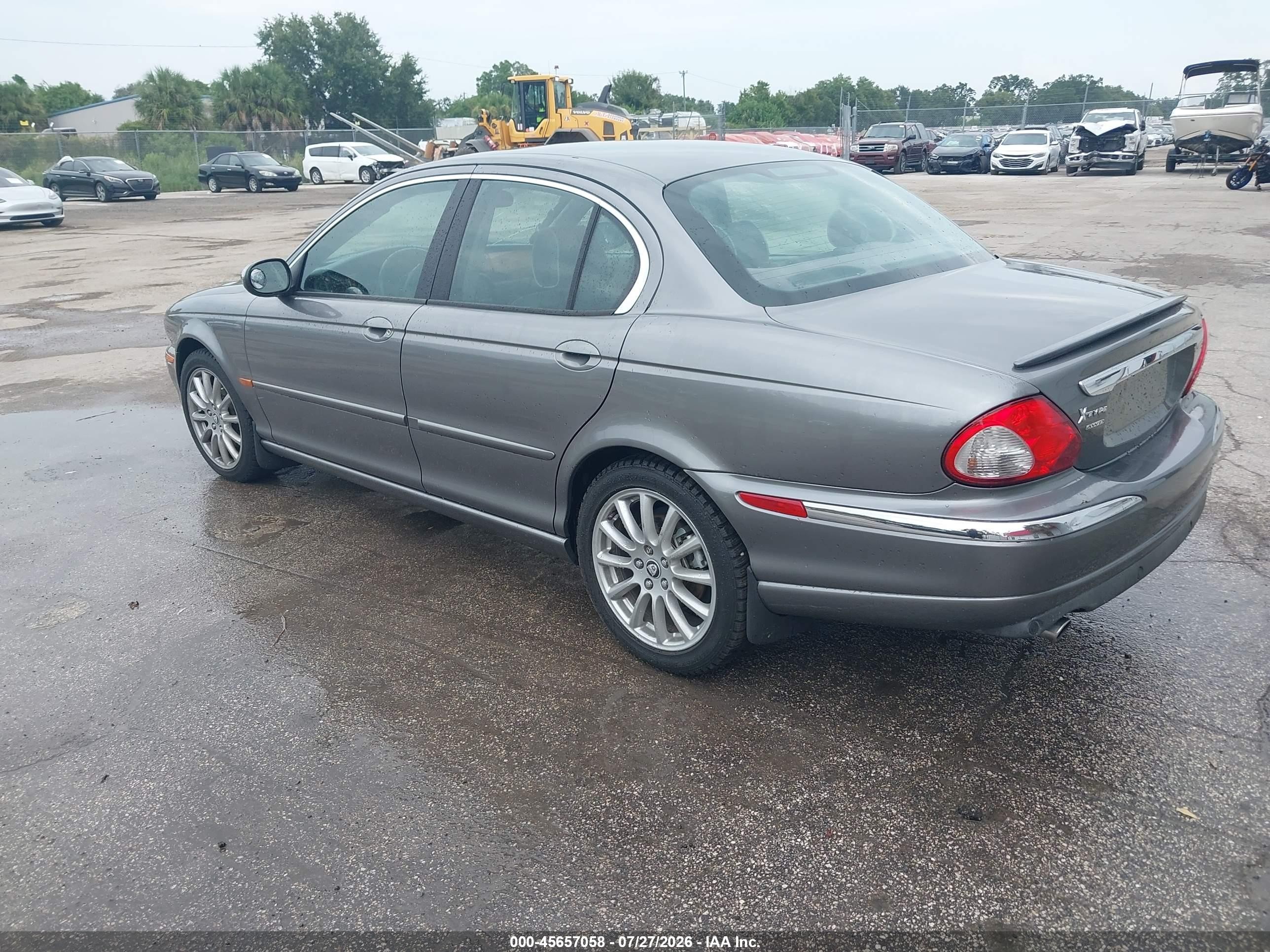 2007 Jaguar X-type 3.0 Gray vin: SAJWA51A67WJ22107