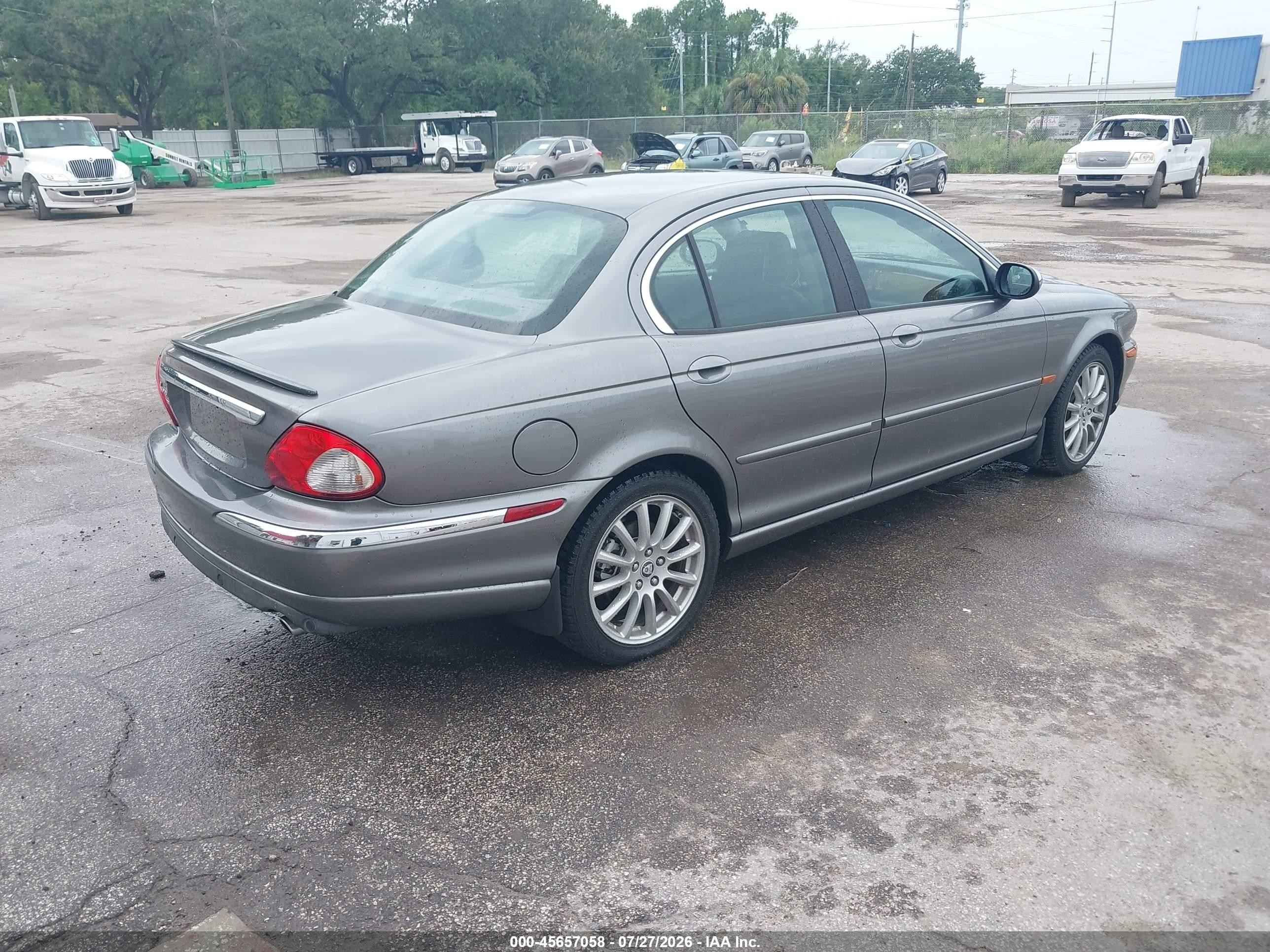 2007 Jaguar X-type 3.0 Gray vin: SAJWA51A67WJ22107