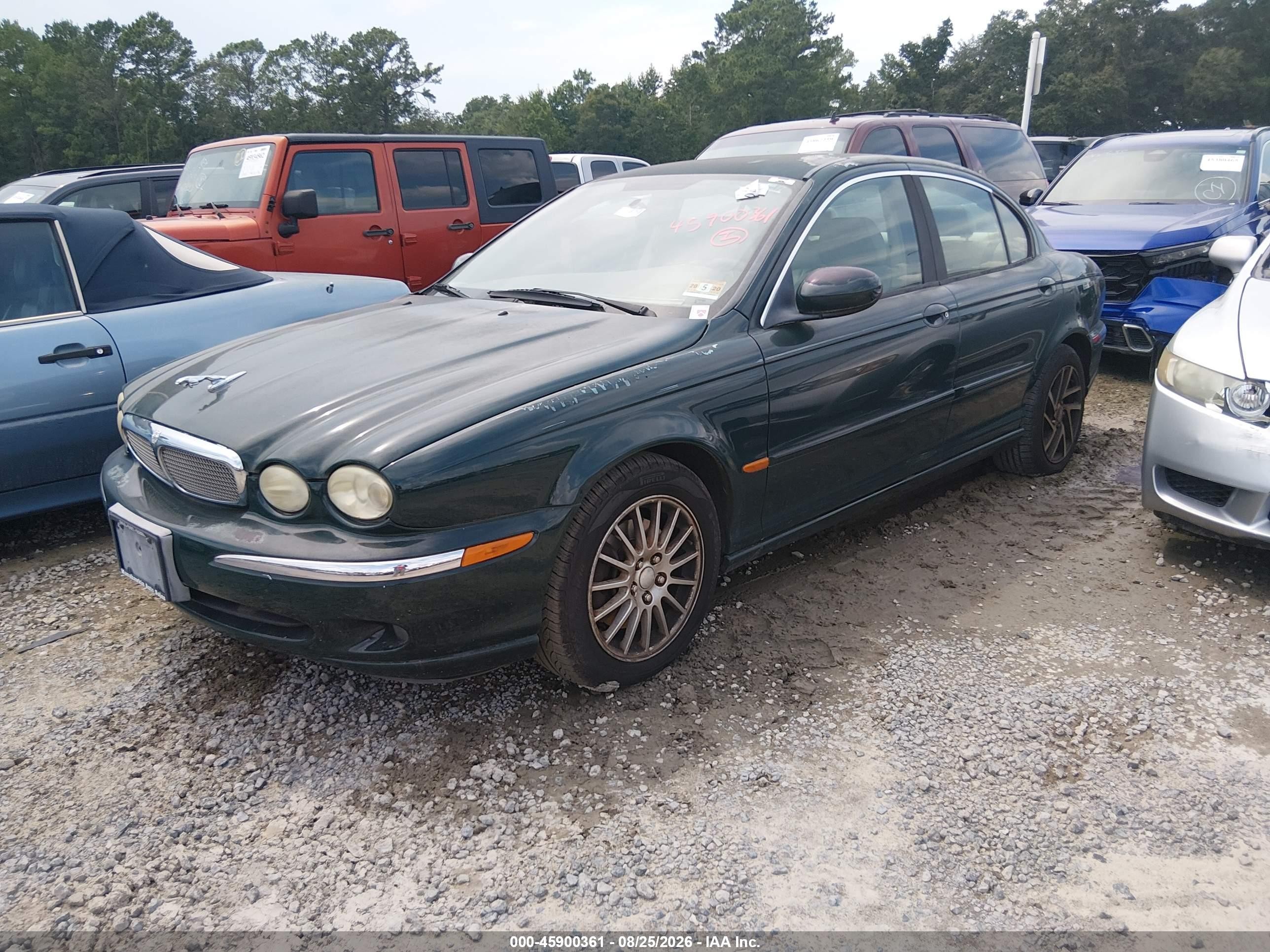 2006 Jaguar X-type 3.0 Green vin: SAJWA51A76WE86277