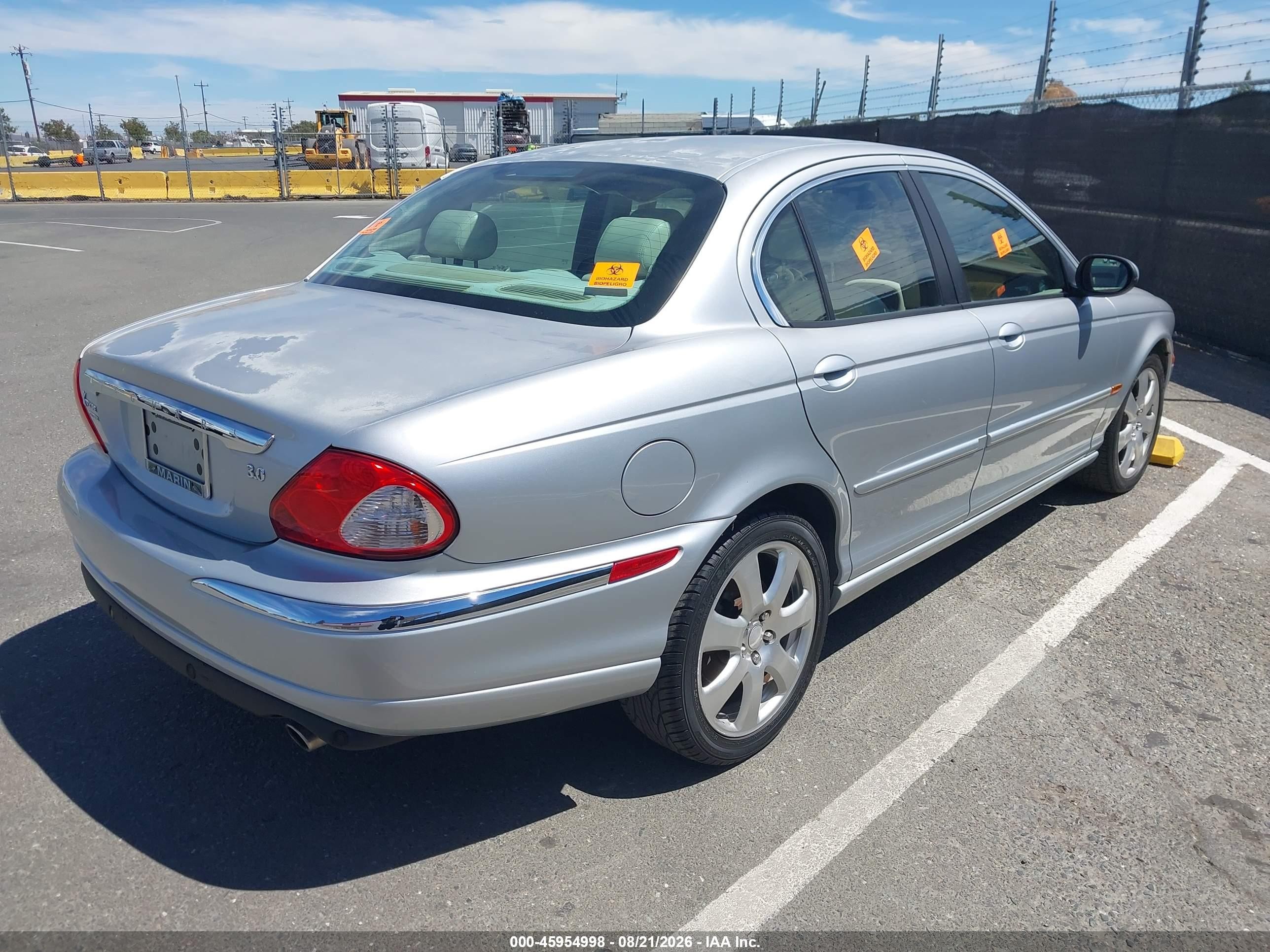 2006 Jaguar X-type 3.0 Gray vin: SAJWA51A86WE94341