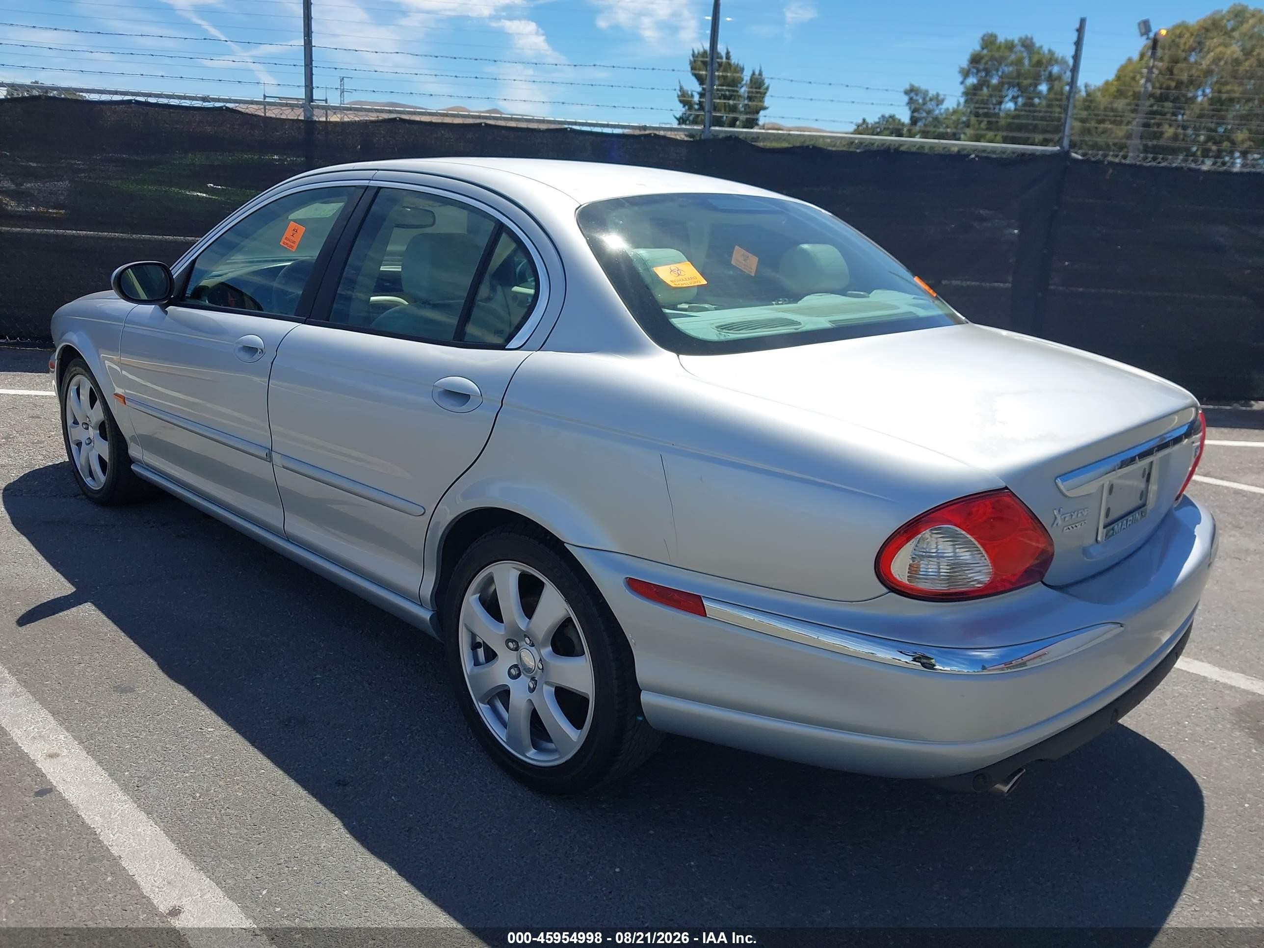2006 Jaguar X-type 3.0 Gray vin: SAJWA51A86WE94341