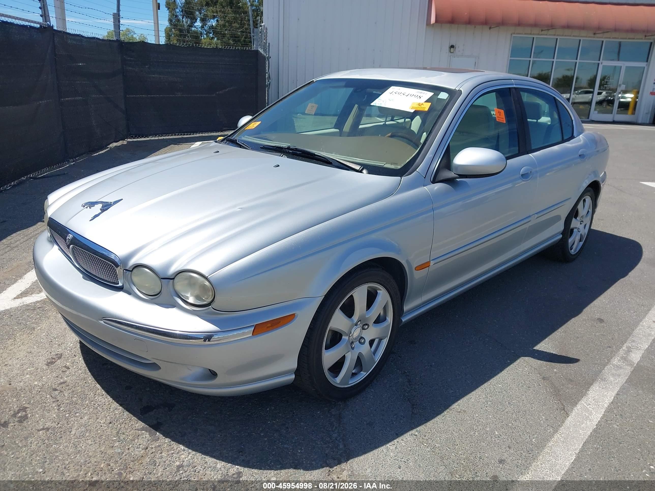 2006 Jaguar X-type 3.0 Gray vin: SAJWA51A86WE94341
