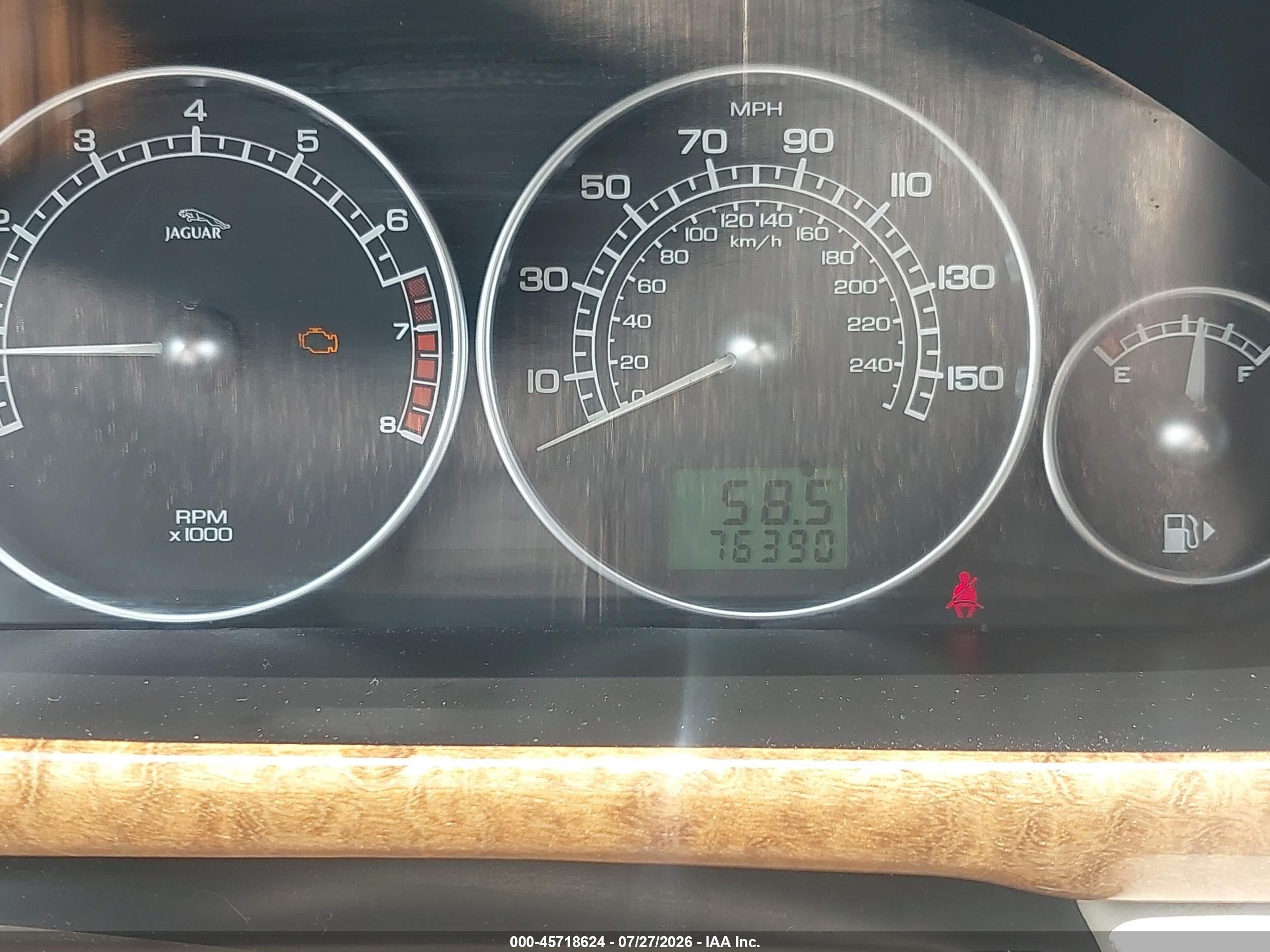 2007 Jaguar X-type 3.0 Серый vin: SAJWA51A87WJ14347
