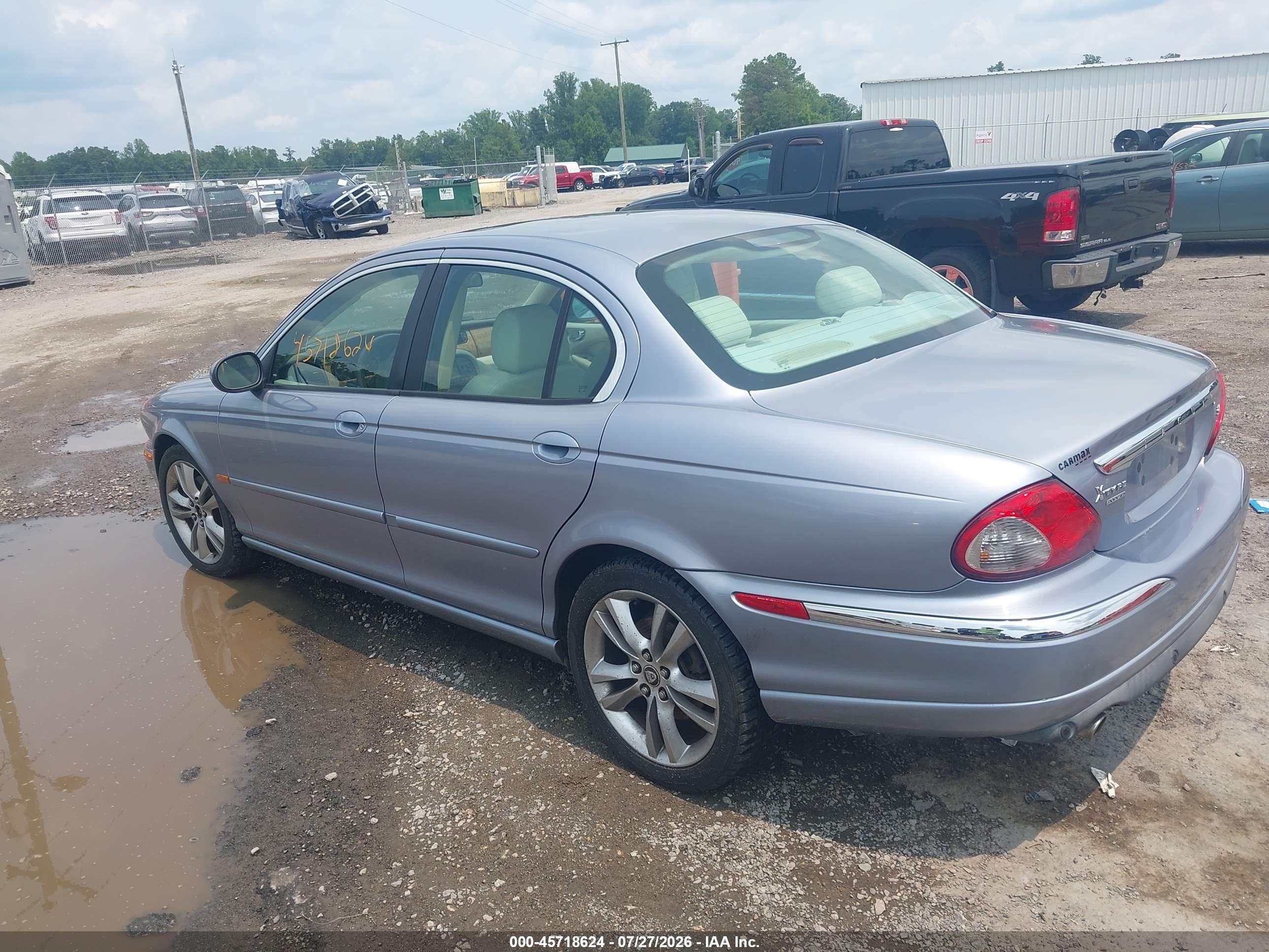 2007 Jaguar X-type 3.0 Серый vin: SAJWA51A87WJ14347