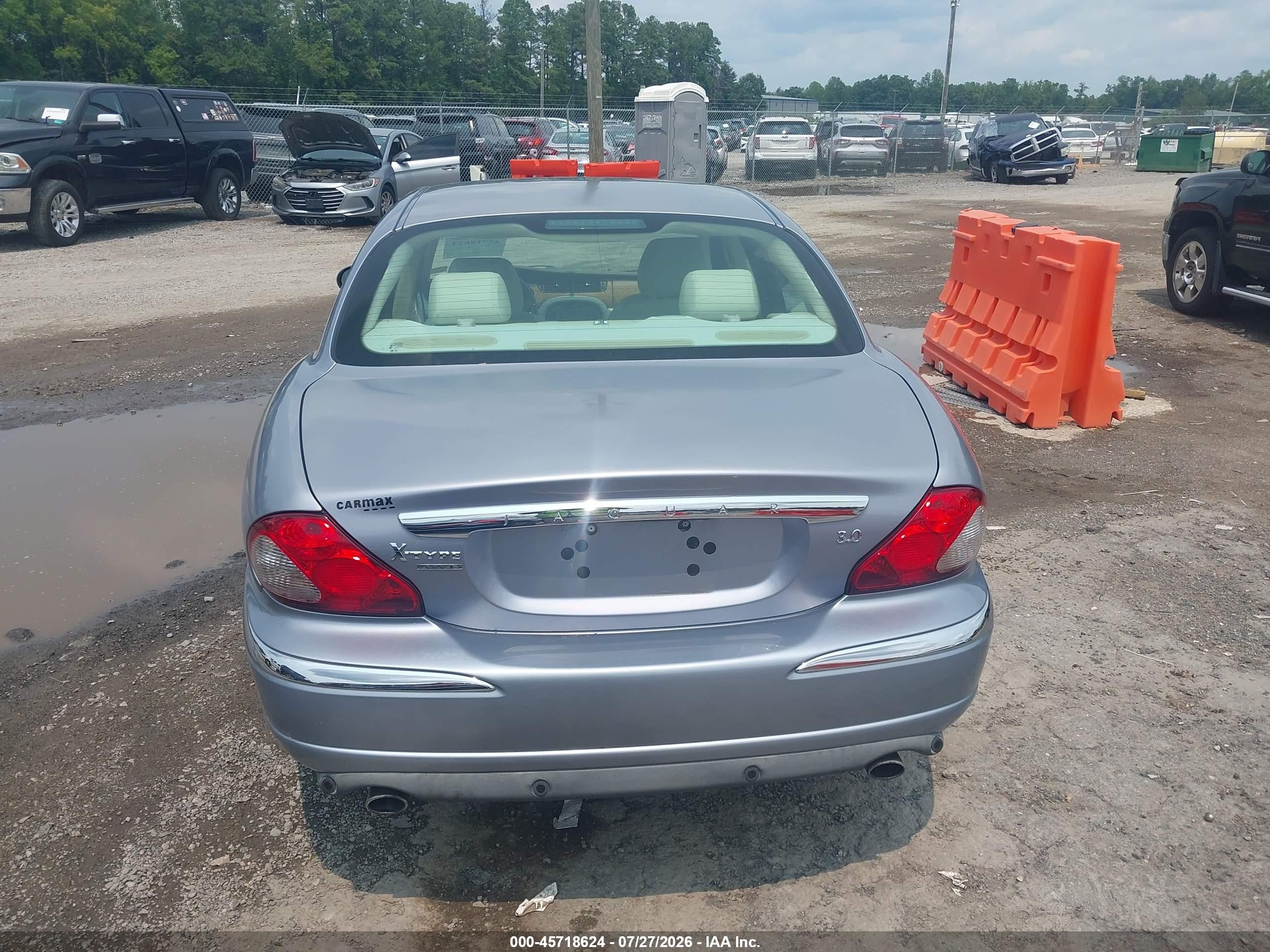 2007 Jaguar X-type 3.0 Серый vin: SAJWA51A87WJ14347