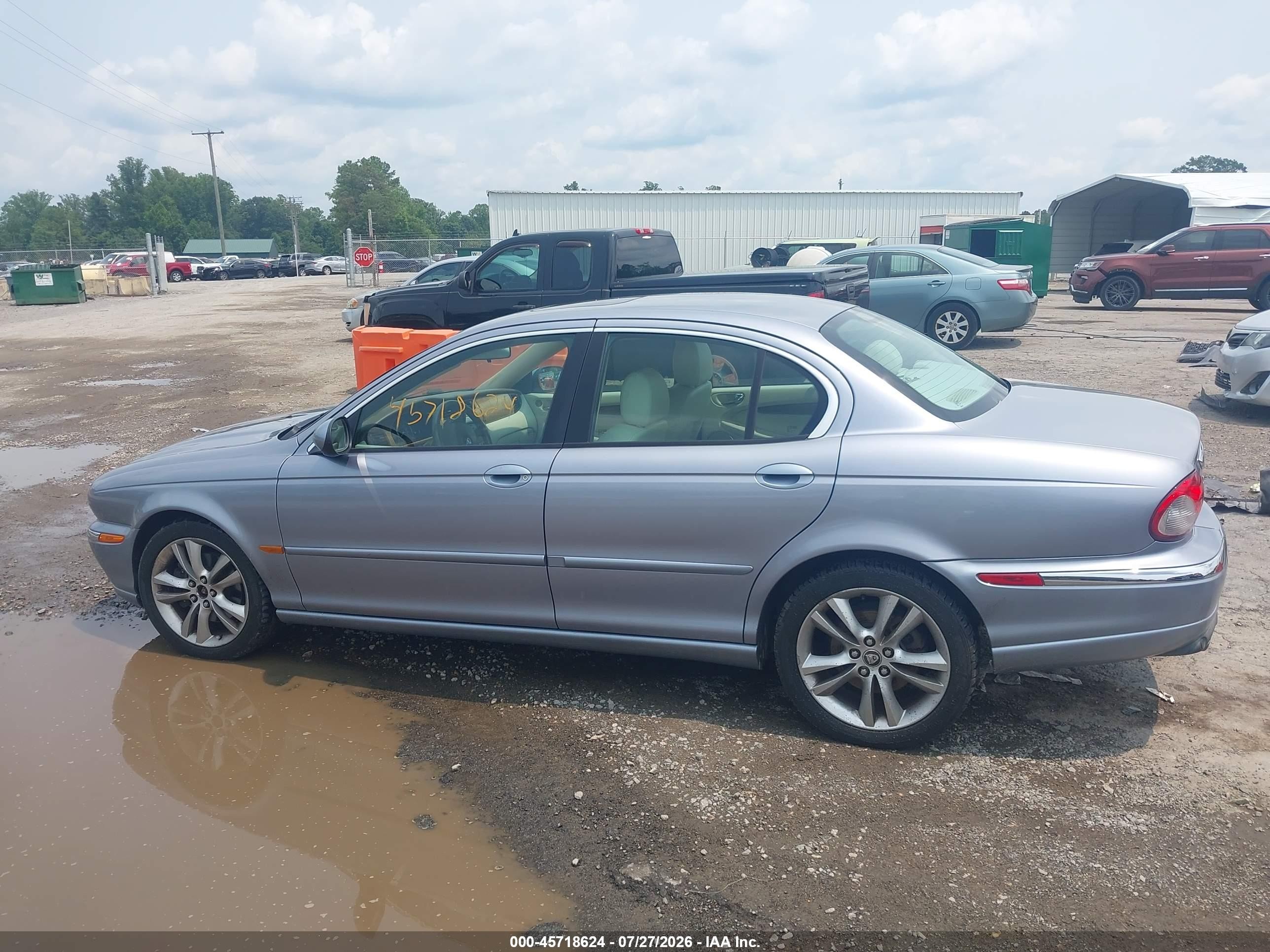 2007 Jaguar X-type 3.0 Серый vin: SAJWA51A87WJ14347