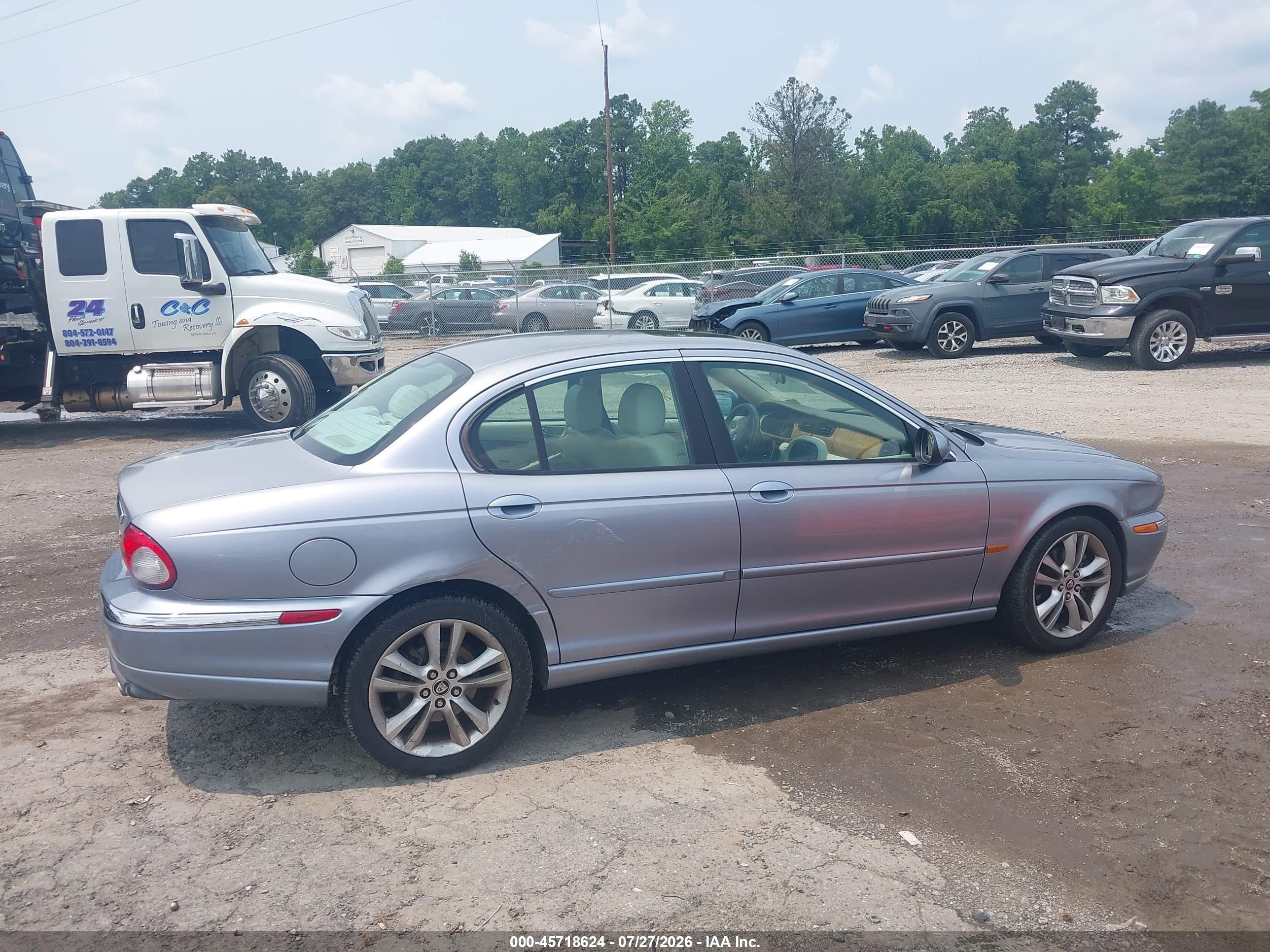 2007 Jaguar X-type 3.0 Серый vin: SAJWA51A87WJ14347