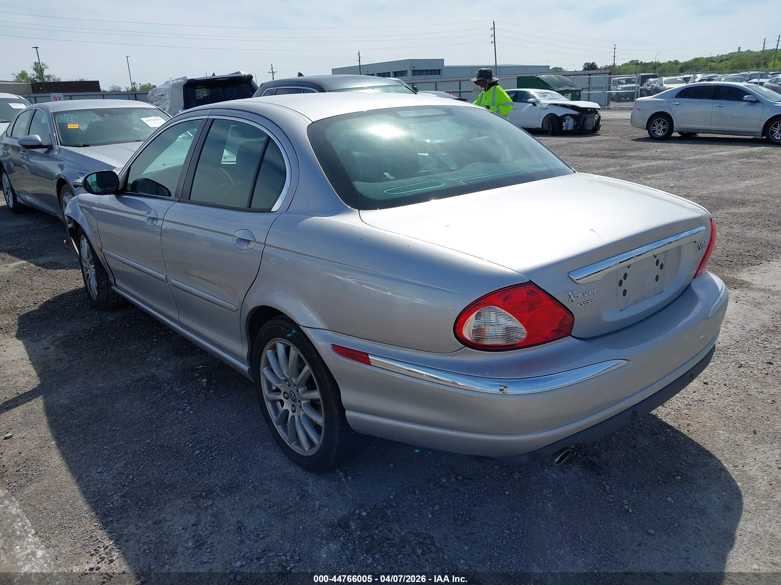 2006 Jaguar X-type 3.0 Silver vin: SAJWA51A96WE87057