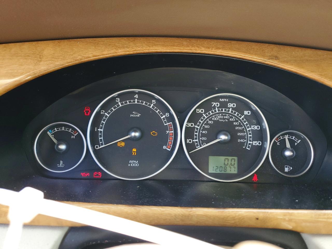 2007 Jaguar X-type 3.0 Burgundy vin: SAJWA51AX7WJ17296