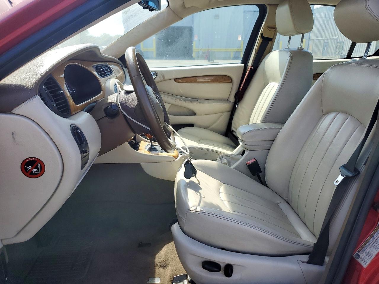 2007 Jaguar X-type 3.0 Burgundy vin: SAJWA51AX7WJ17296