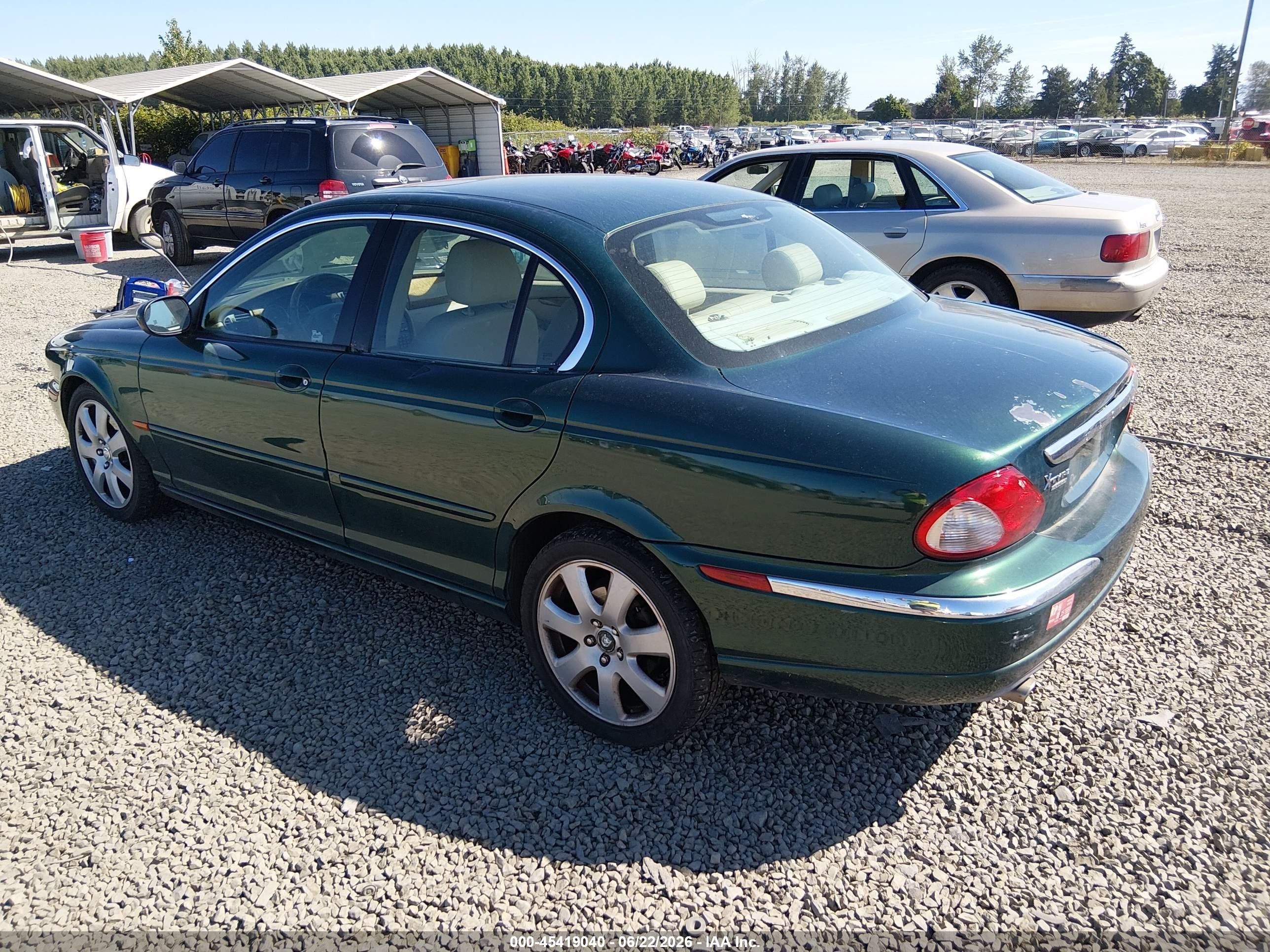 2005 Jaguar X-type 3.0 Green vin: SAJWA51CX5WE29149