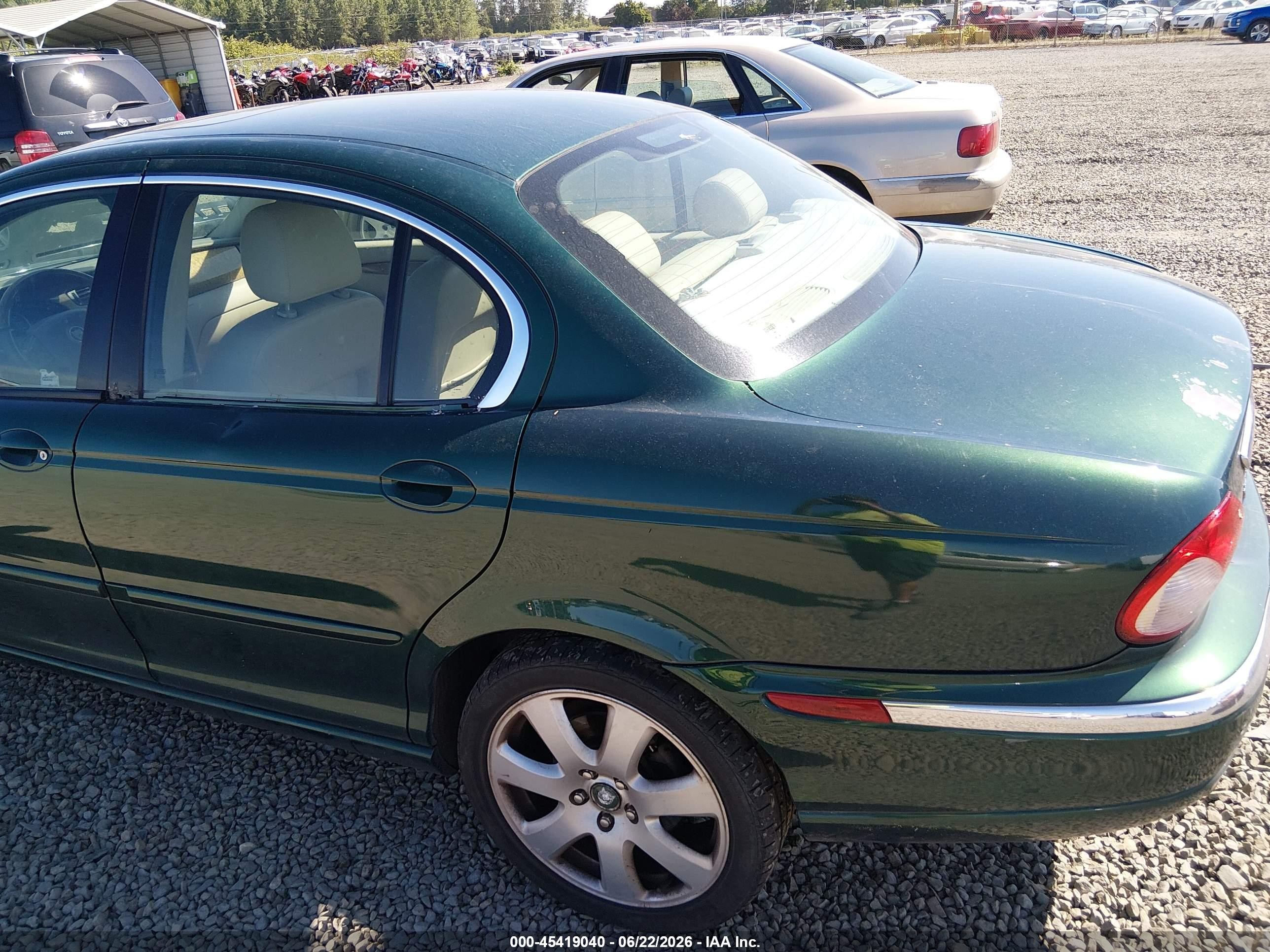 2005 Jaguar X-type 3.0 Green vin: SAJWA51CX5WE29149