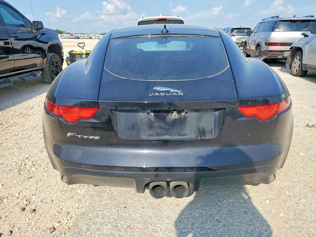 2015 Jaguar F-type Black vin: SAJWA6AT5F8K21138