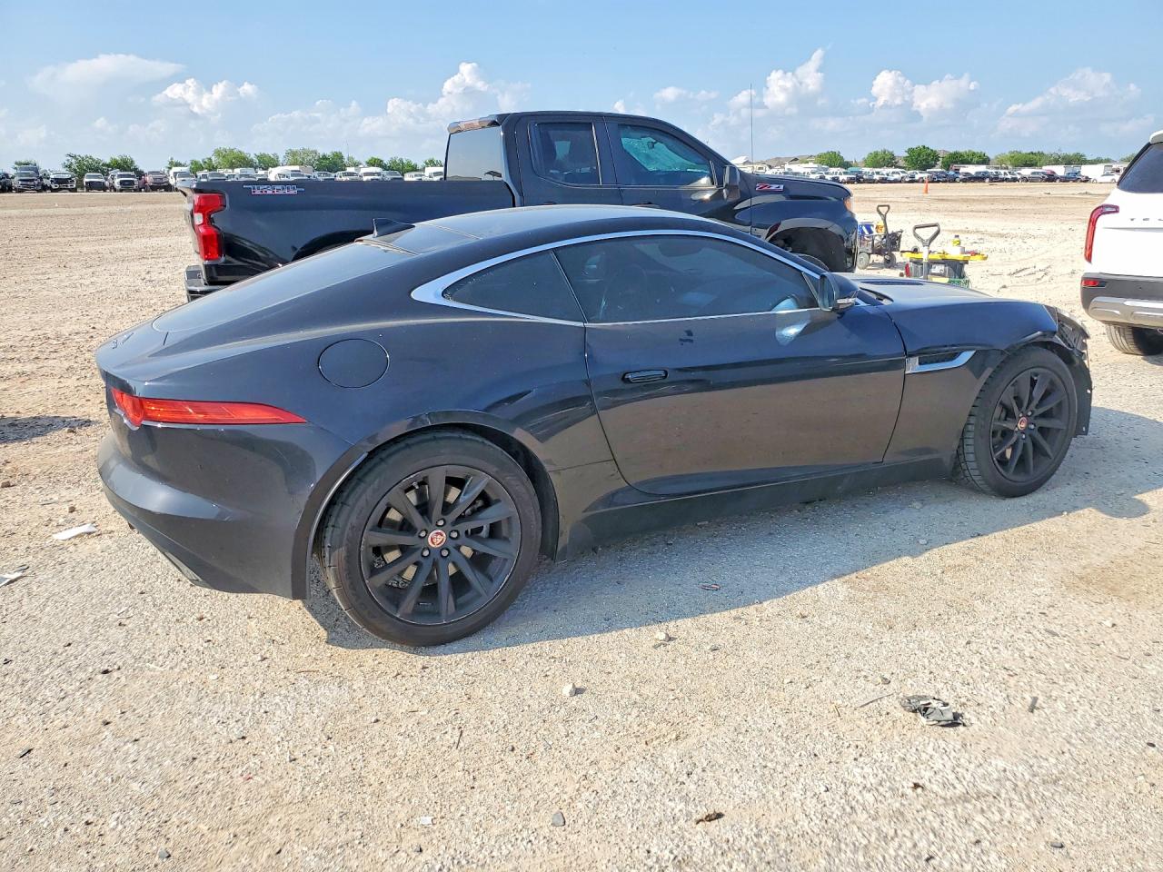 2015 Jaguar F-type Black vin: SAJWA6AT5F8K21138