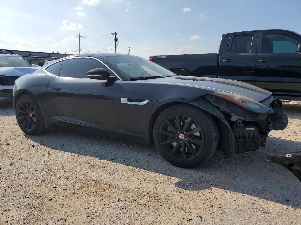 2015 Jaguar F-type Black vin: SAJWA6AT5F8K21138