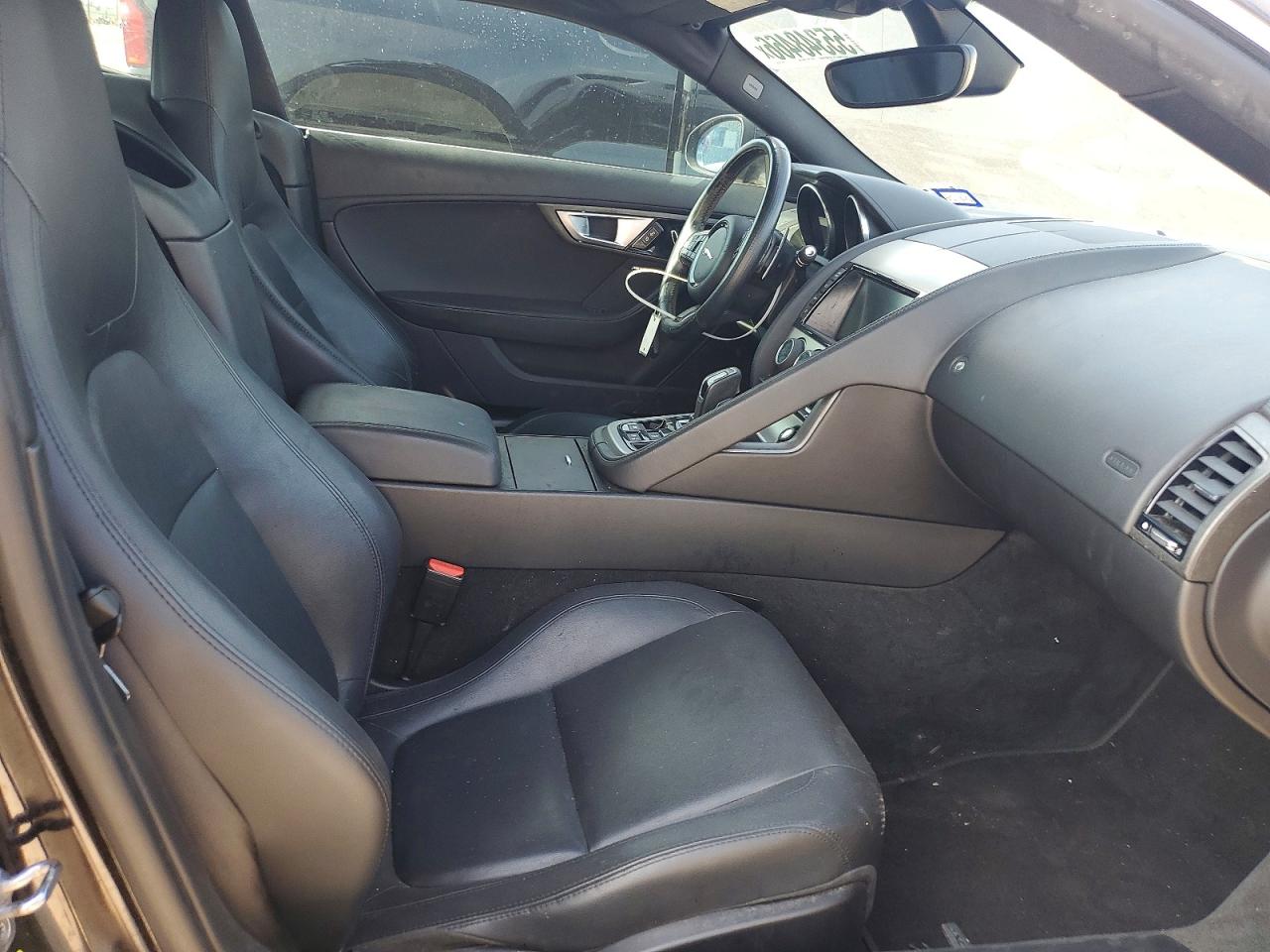 2015 Jaguar F-type Black vin: SAJWA6AT5F8K21138
