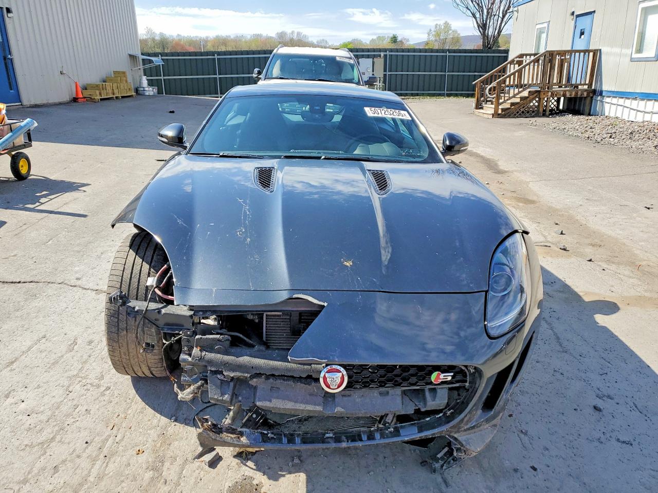 2015 Jaguar F-type S Charcoal vin: SAJWA6BC3F8K14333