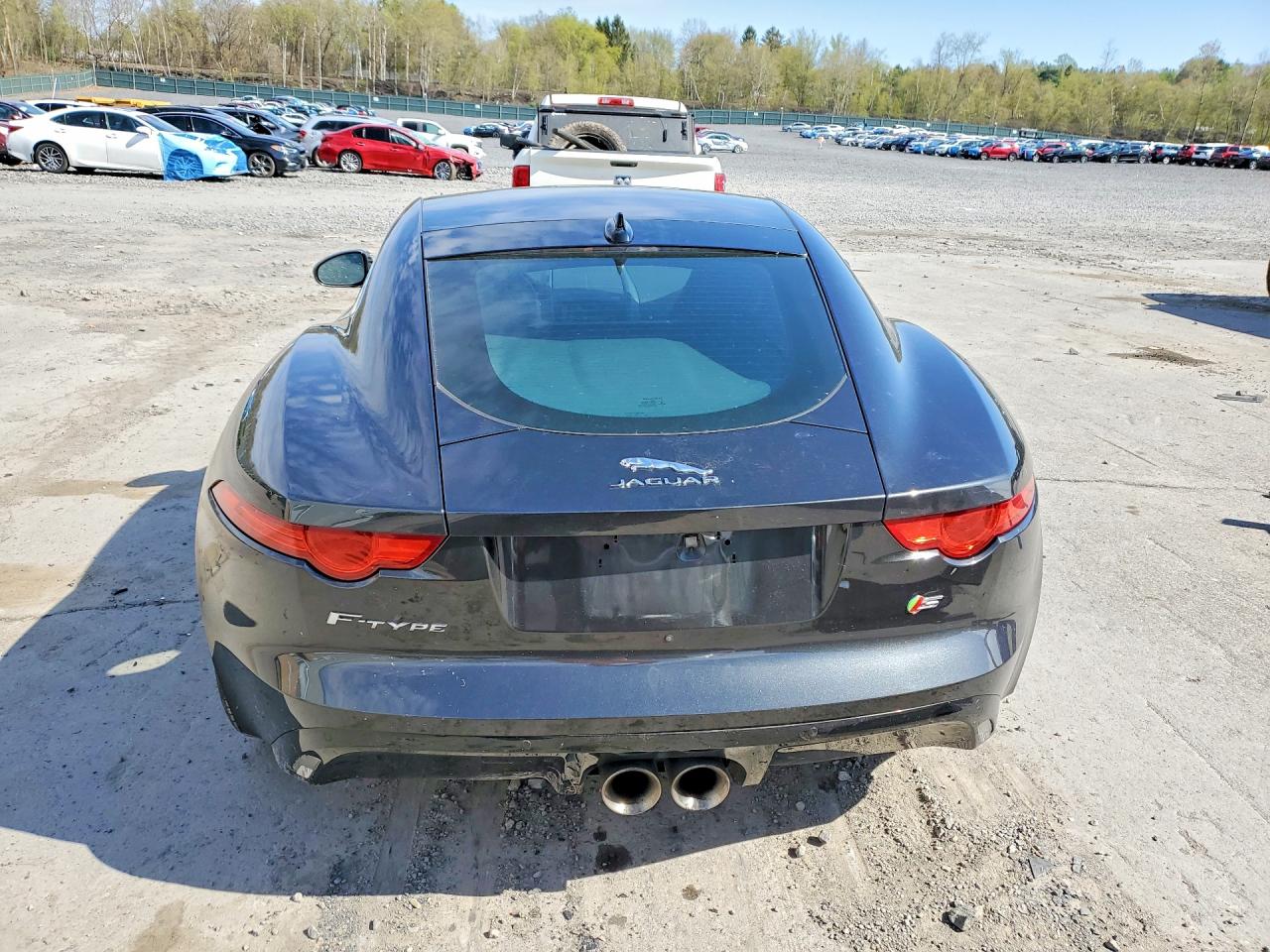 2015 Jaguar F-type S Charcoal vin: SAJWA6BC3F8K14333