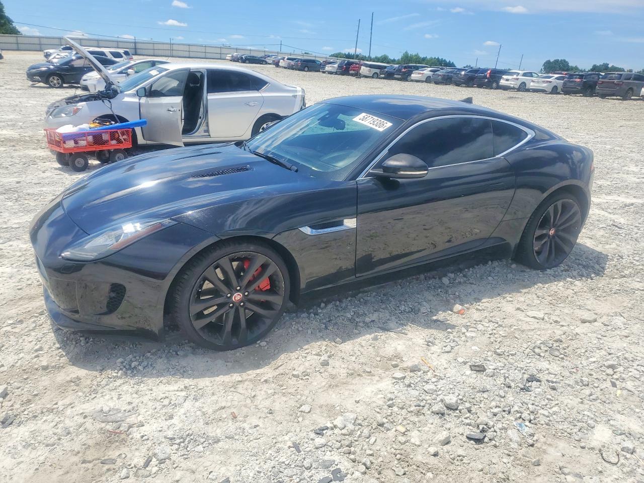 2015 Jaguar F-type S Black vin: SAJWA6BCXF8K11574