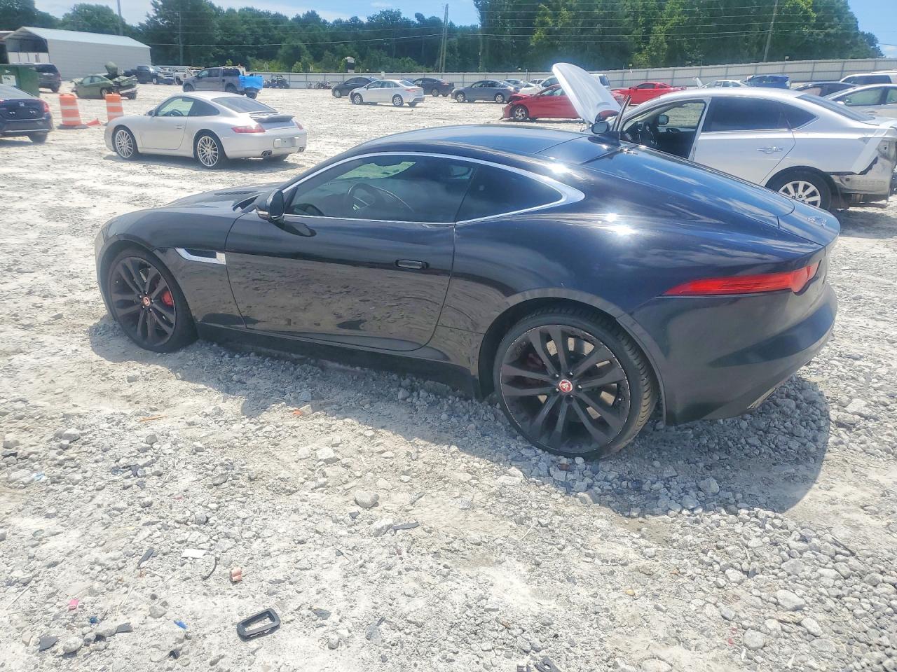 2015 Jaguar F-type S Black vin: SAJWA6BCXF8K11574