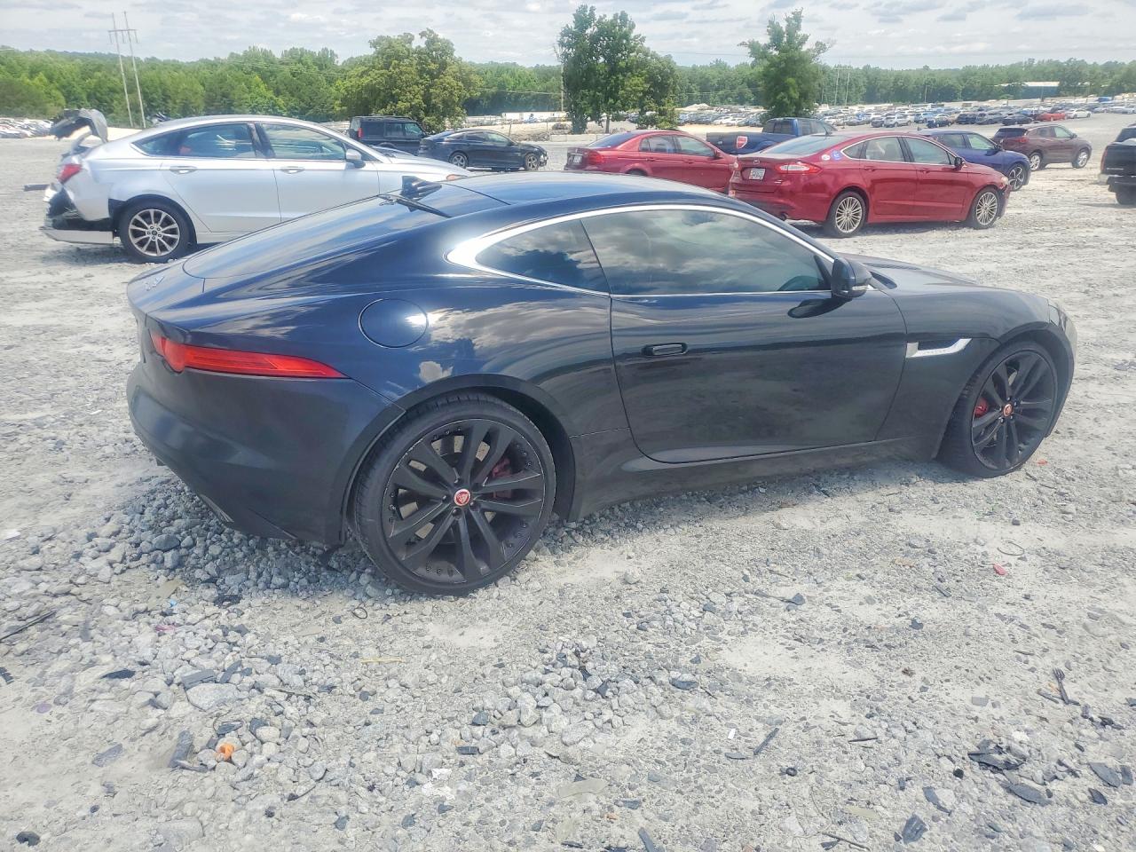 2015 Jaguar F-type S Black vin: SAJWA6BCXF8K11574
