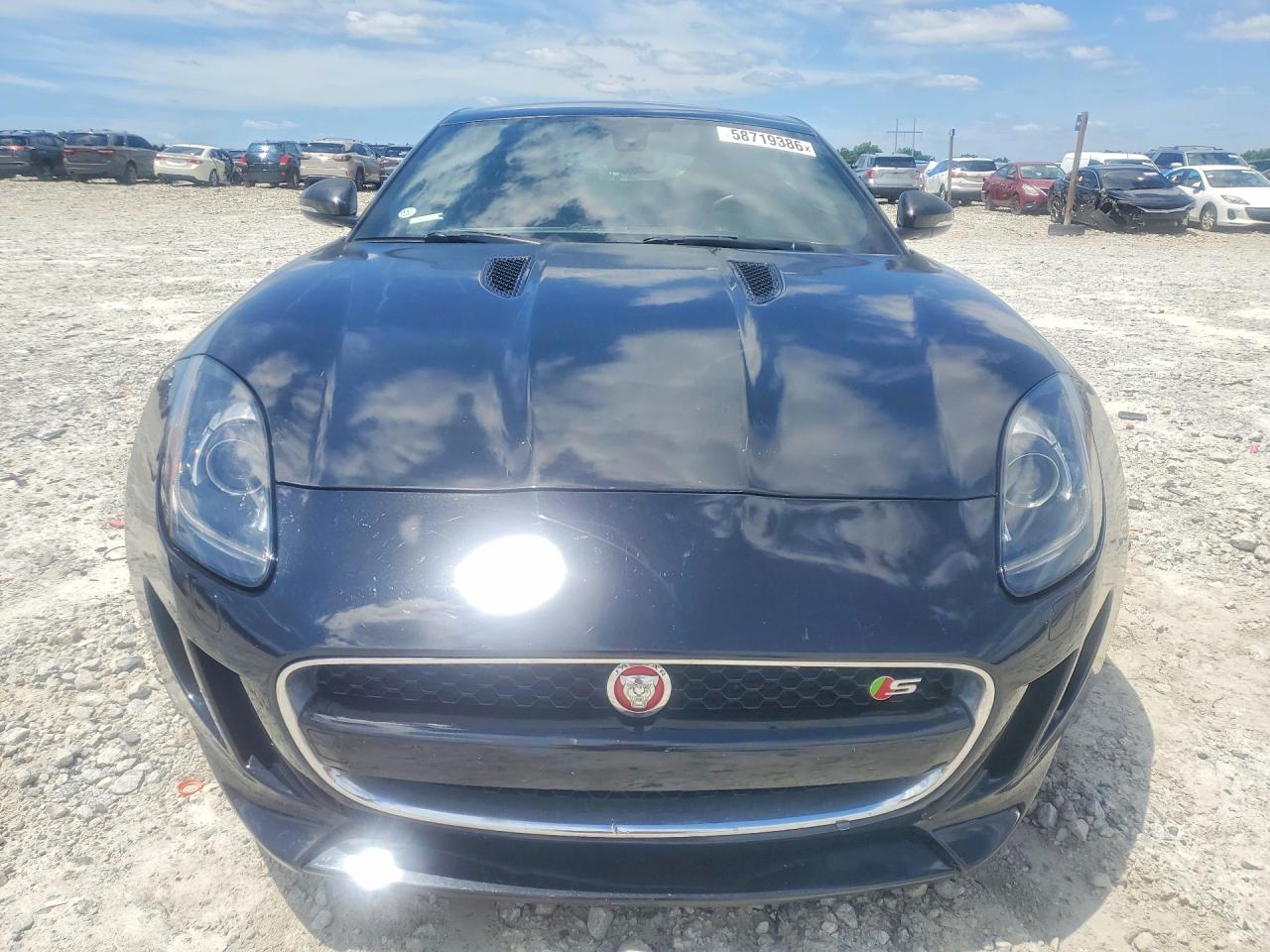 2015 Jaguar F-type S Black vin: SAJWA6BCXF8K11574