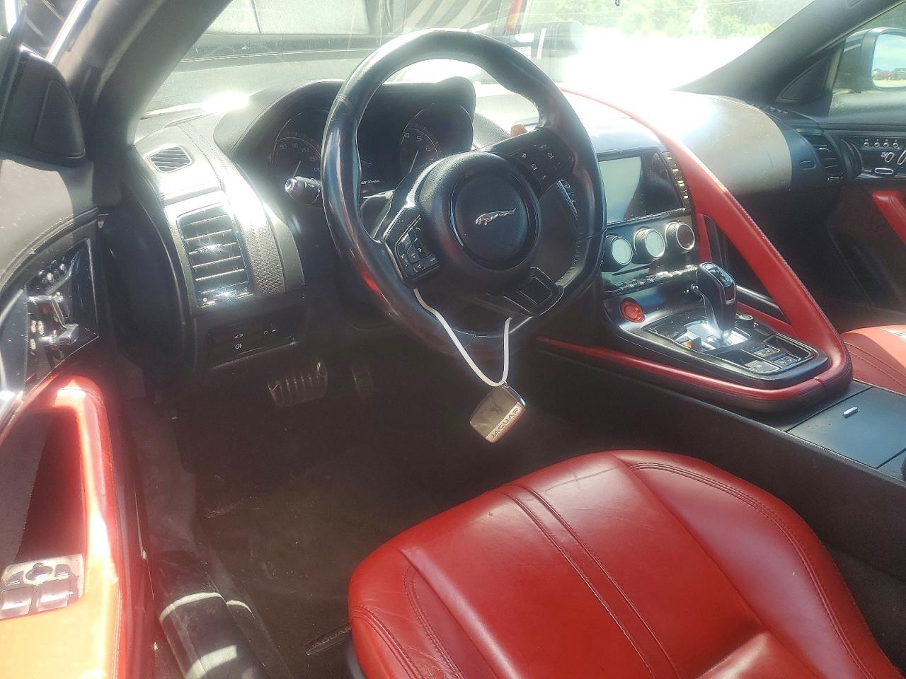 2015 Jaguar F-type S Black vin: SAJWA6BCXF8K11574