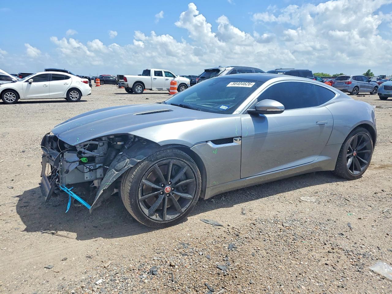 2015 Jaguar F-type S Gray vin: SAJWA6BU3F8K19346