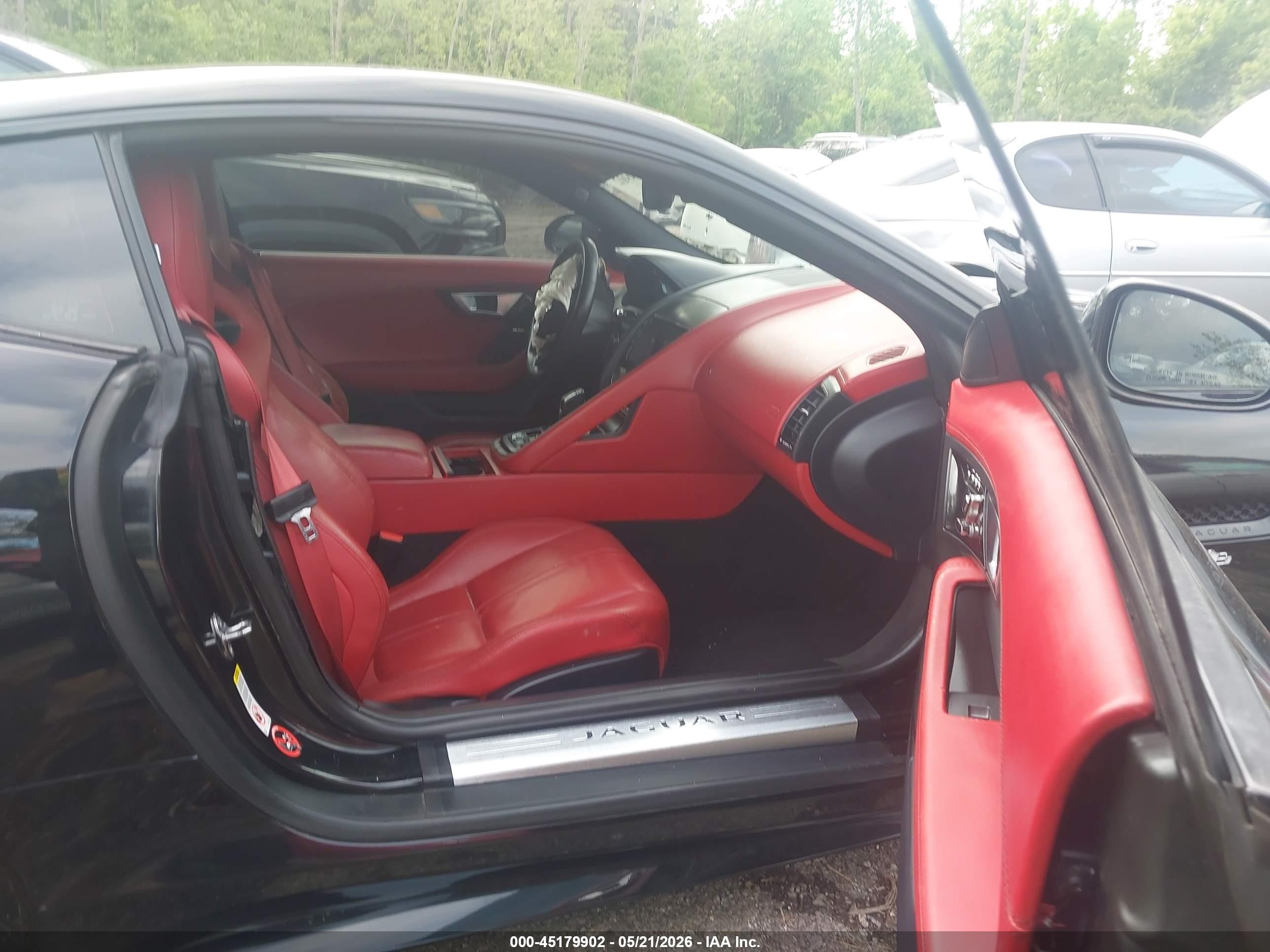 2015 Jaguar F-type S Black vin: SAJWA6BU9F8K18427