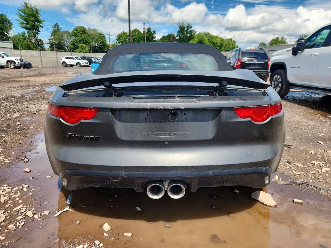 2014 Jaguar F-type F-type Черный vin: SAJWA6E77E8K04059