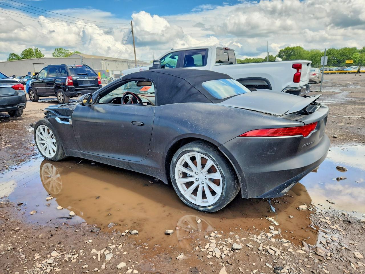 2014 Jaguar F-type F-type Черный vin: SAJWA6E77E8K04059