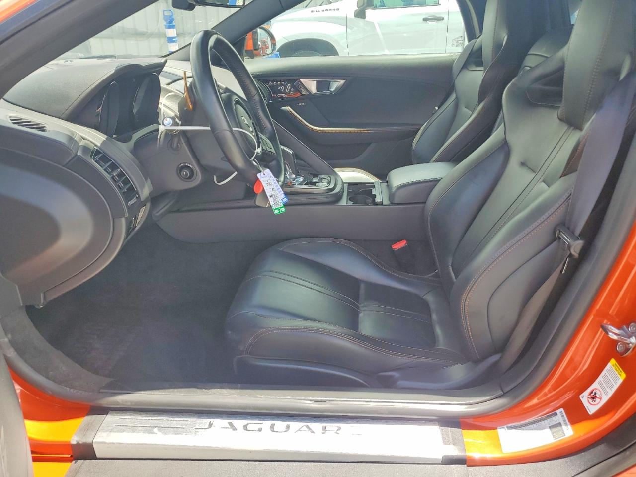 2014 Jaguar F-type S Orange vin: SAJWA6FC3E8K05155