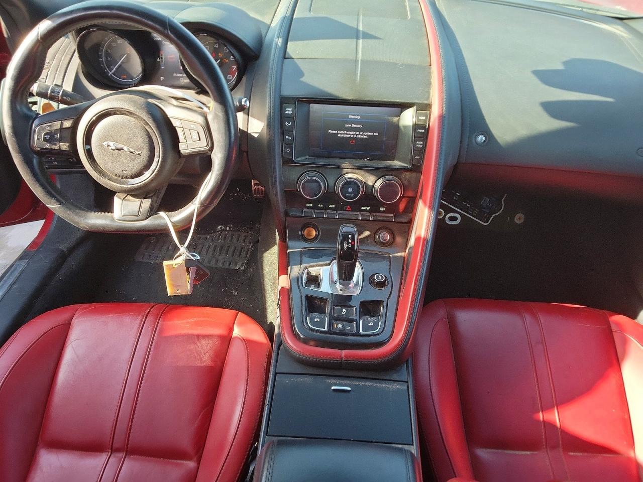2014 Jaguar F-type S Red vin: SAJWA6FC3E8K08170
