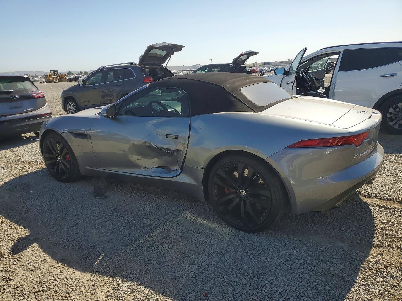 2014 Jaguar F-type S Серый vin: SAJWA6FC5E8K06307