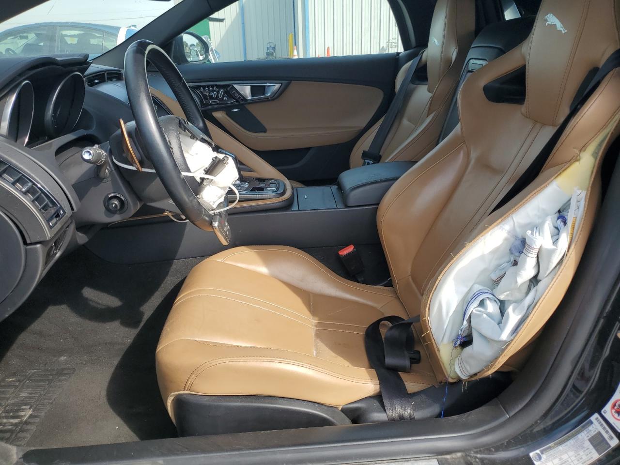 2014 Jaguar F-type S Black vin: SAJWA6FCXE8K07453