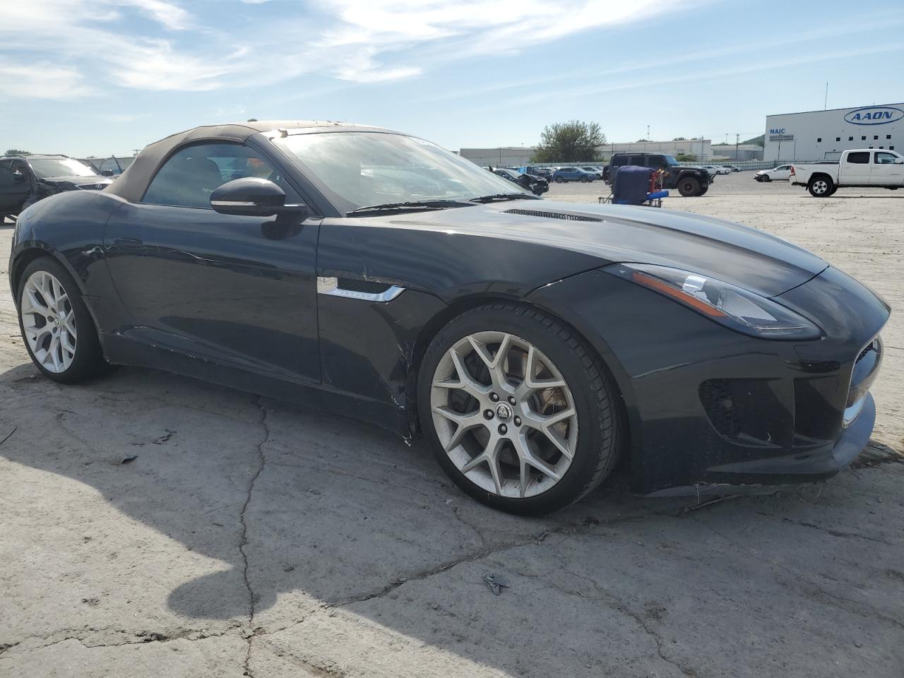 2014 Jaguar F-type S Black vin: SAJWA6FCXE8K07453