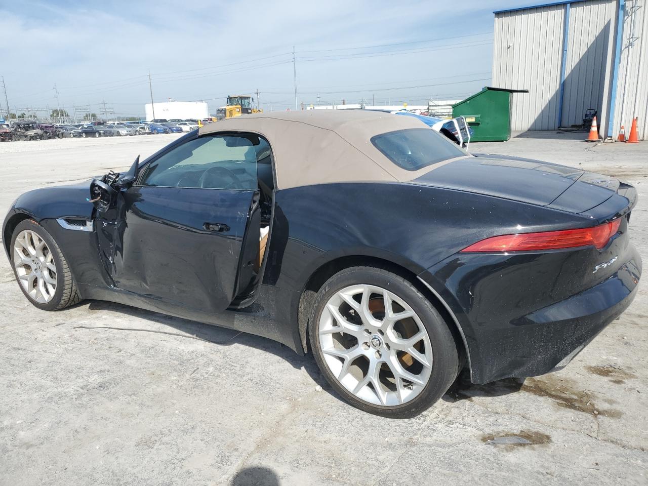 2014 Jaguar F-type S Black vin: SAJWA6FCXE8K07453