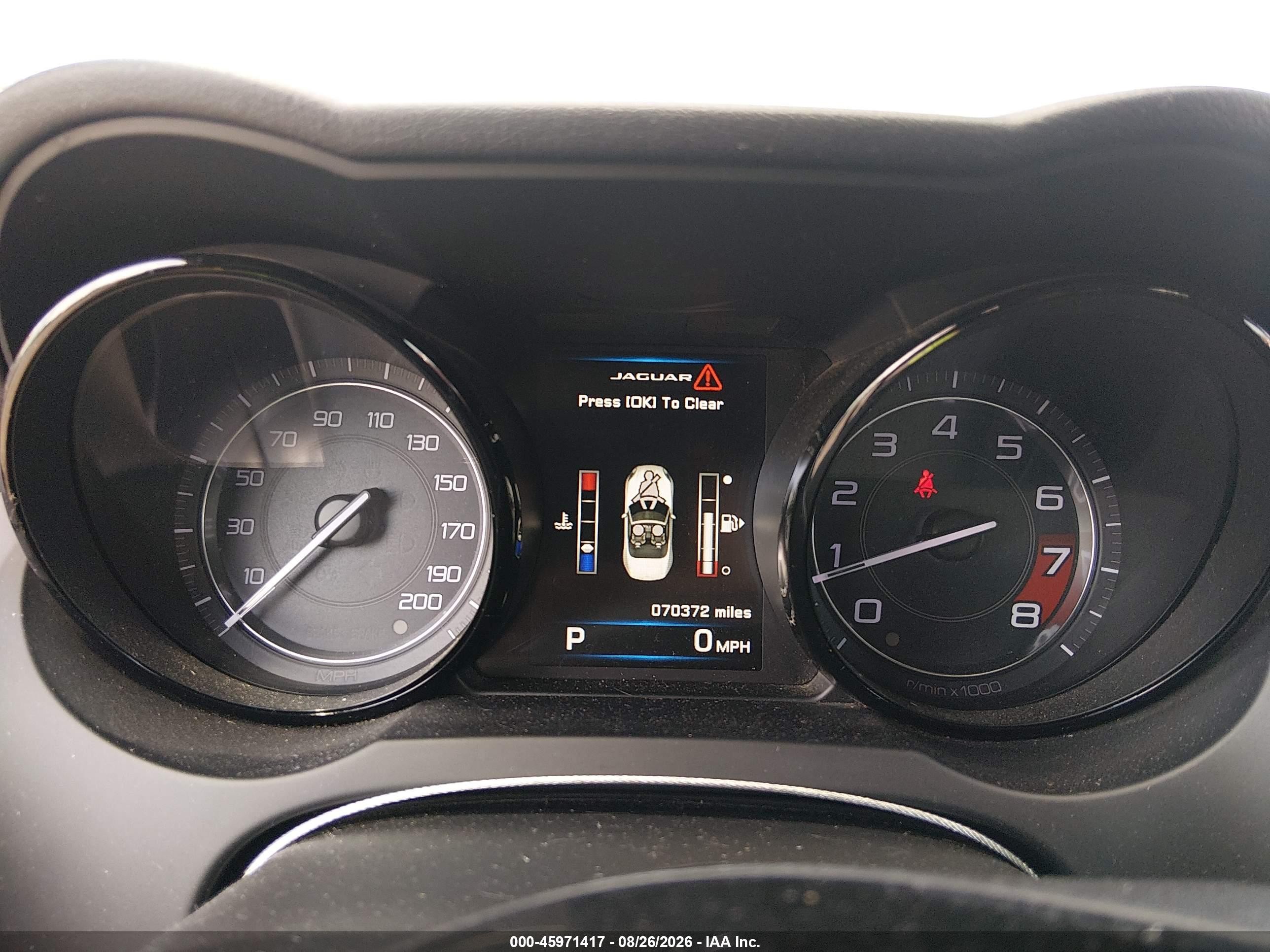 2015 Jaguar F-type V8 S Orange vin: SAJWA6GL3FMK20844
