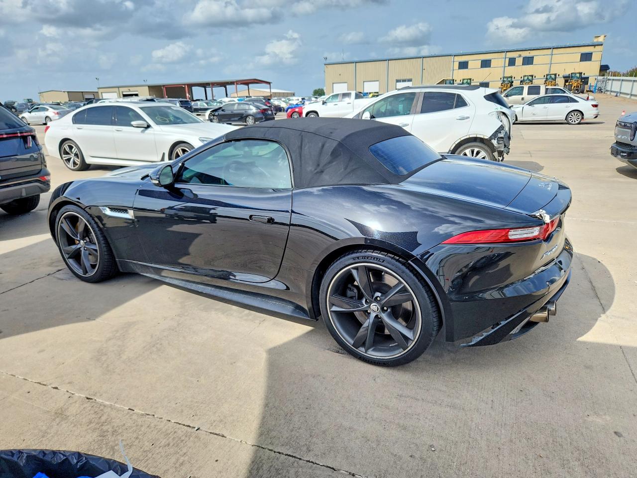 2014 Jaguar F-type V8 S Black vin: SAJWA6GL9EMK06705