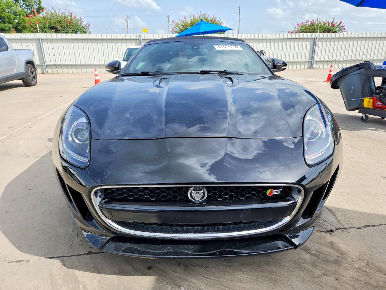 2014 Jaguar F-type V8 S Black vin: SAJWA6GL9EMK06705