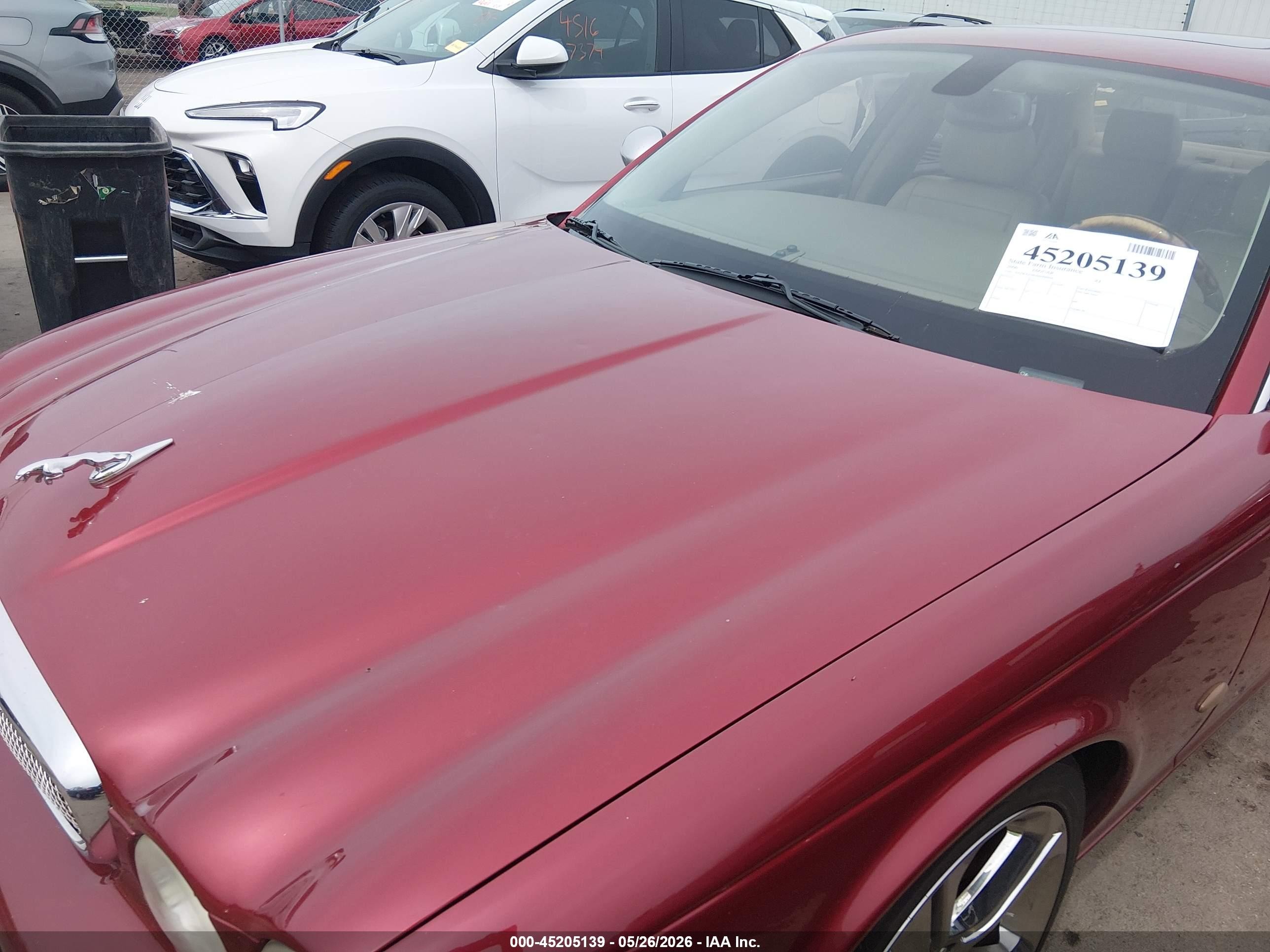 2006 Jaguar Xj Xj8 Maroon vin: SAJWA71B26SH00006