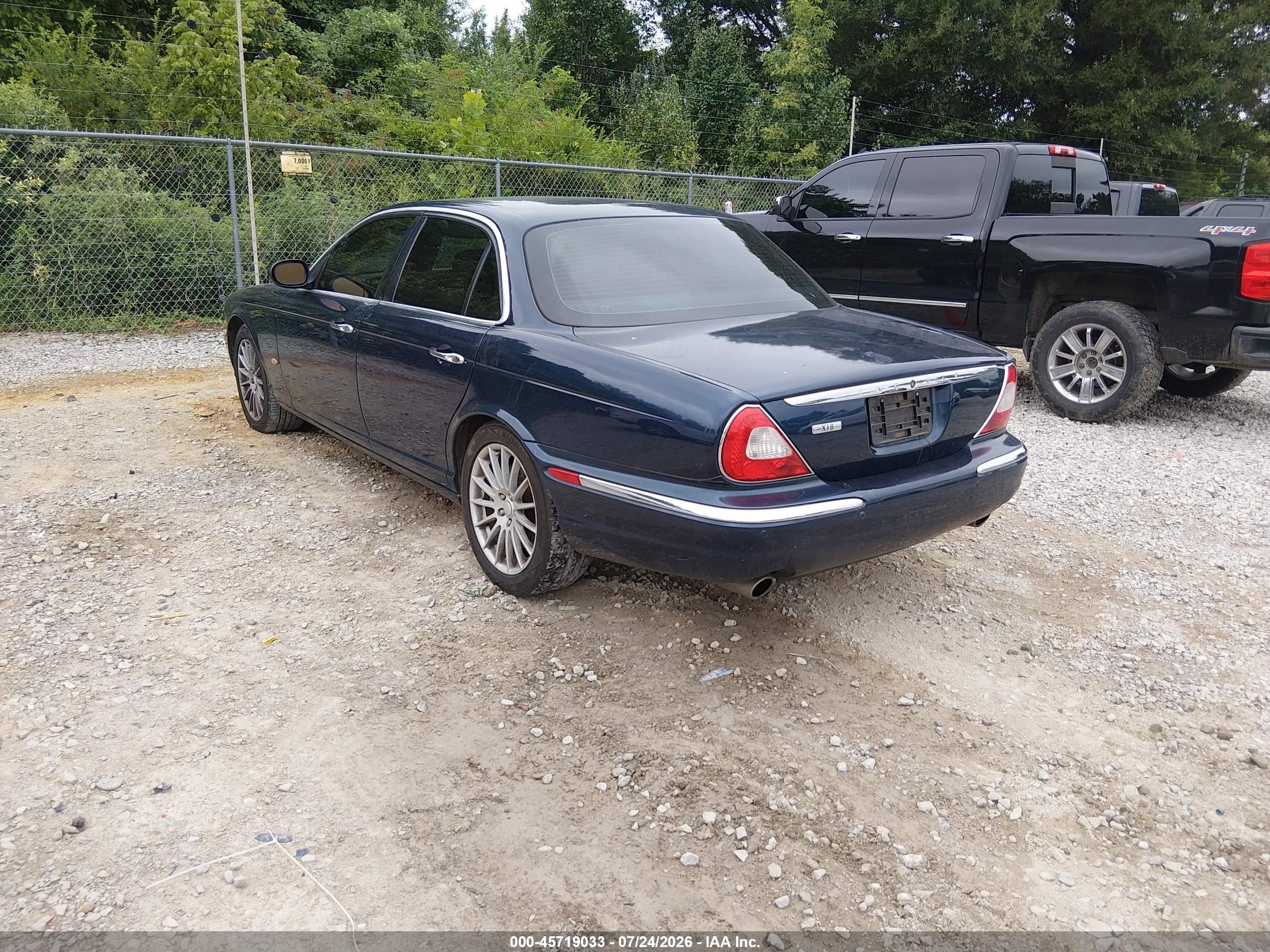 2006 Jaguar Xj Xj8 Blue vin: SAJWA71B66SH05340